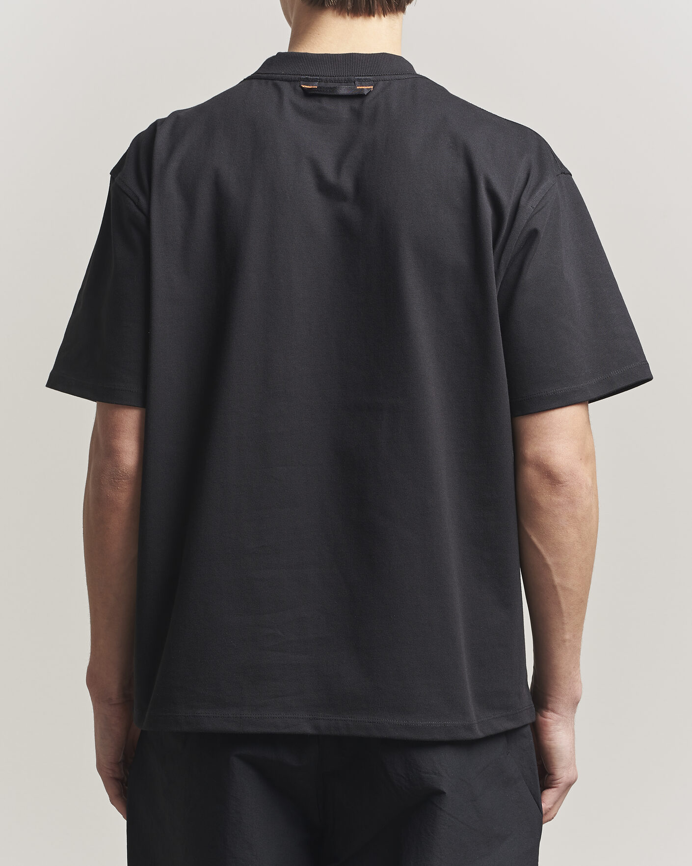 Herr | T-Shirts | Parajumpers | Reg Compact Jersey T-Shirt Black