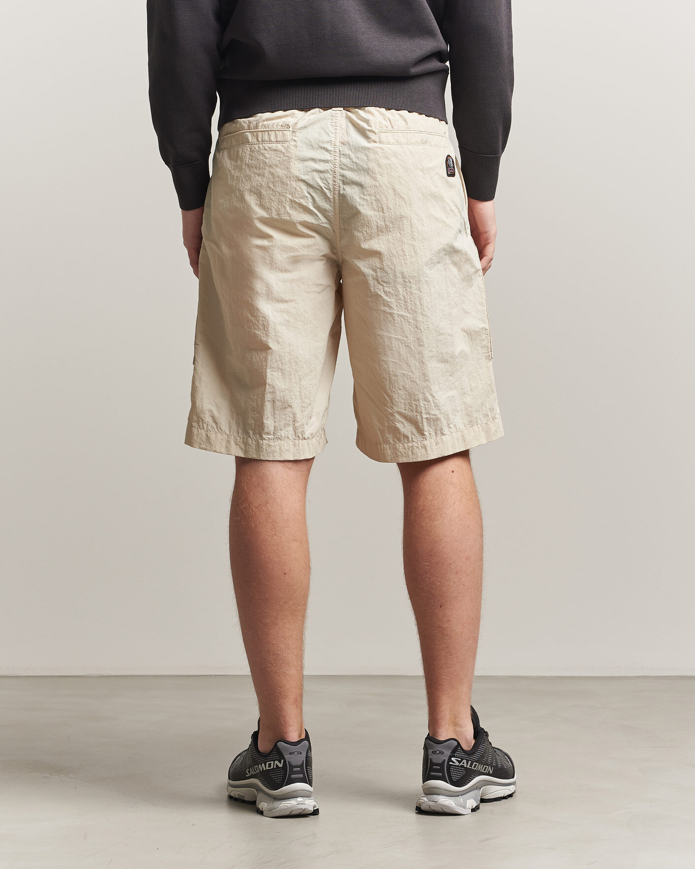 Herr | Shorts | Parajumpers | Lex Smash Peached Nylon Shorts Bone