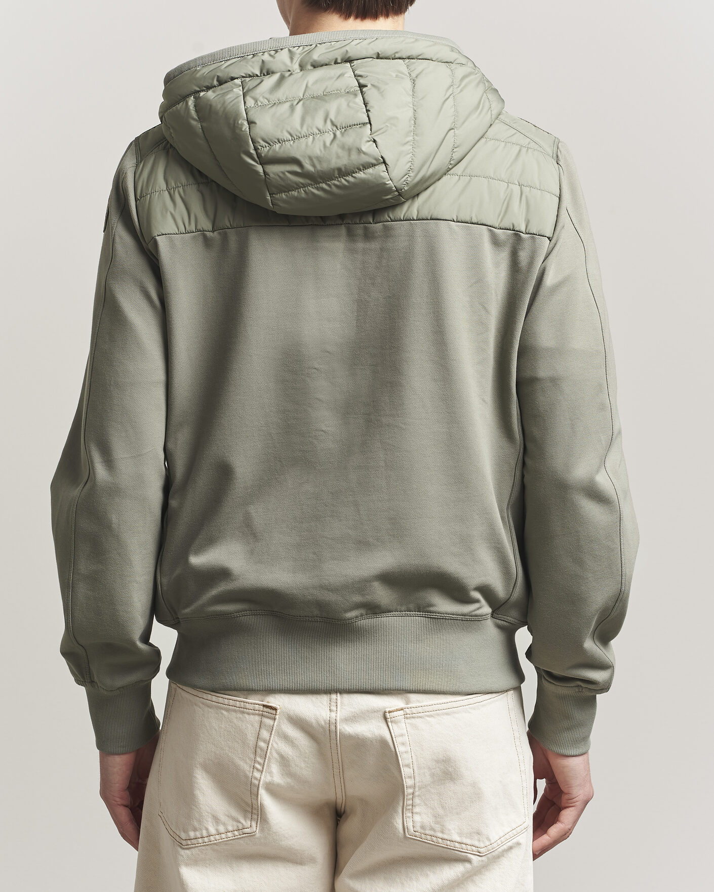 Herr | Jackor | Parajumpers | Ivor Hybrid Hooded Jacket Ashen Sage