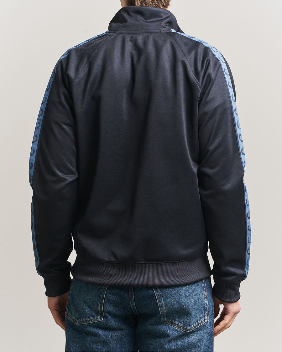 Herr | Tröjor | Fred Perry | Taped Track Jacket Navy
