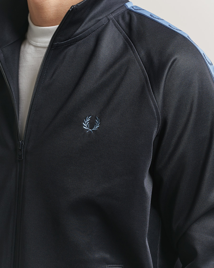Herr | Tröjor | Fred Perry | Taped Track Jacket Navy