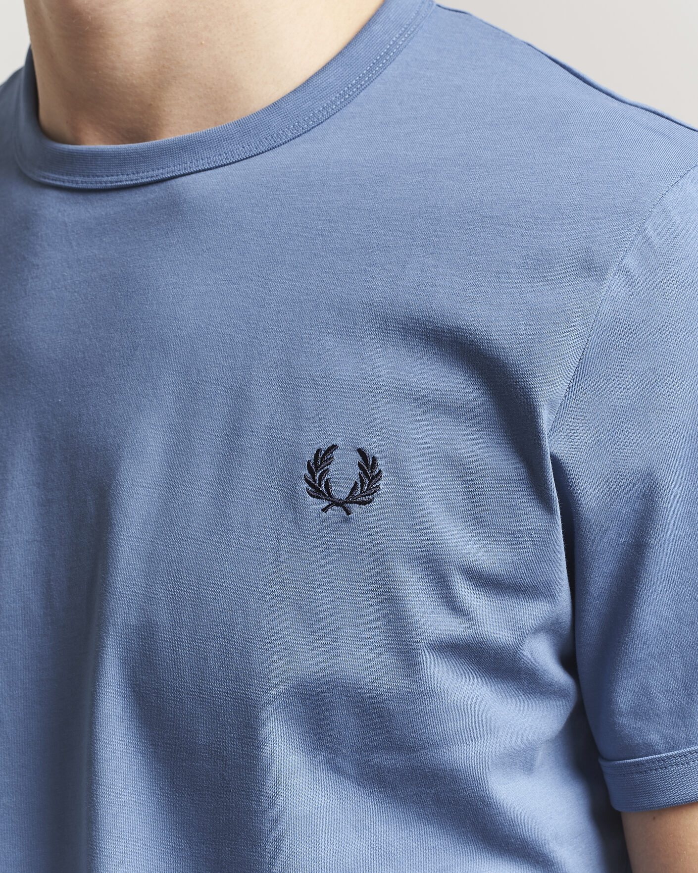 Herr | T-Shirts | Fred Perry | Ringer T-Shirt Ace Blue
