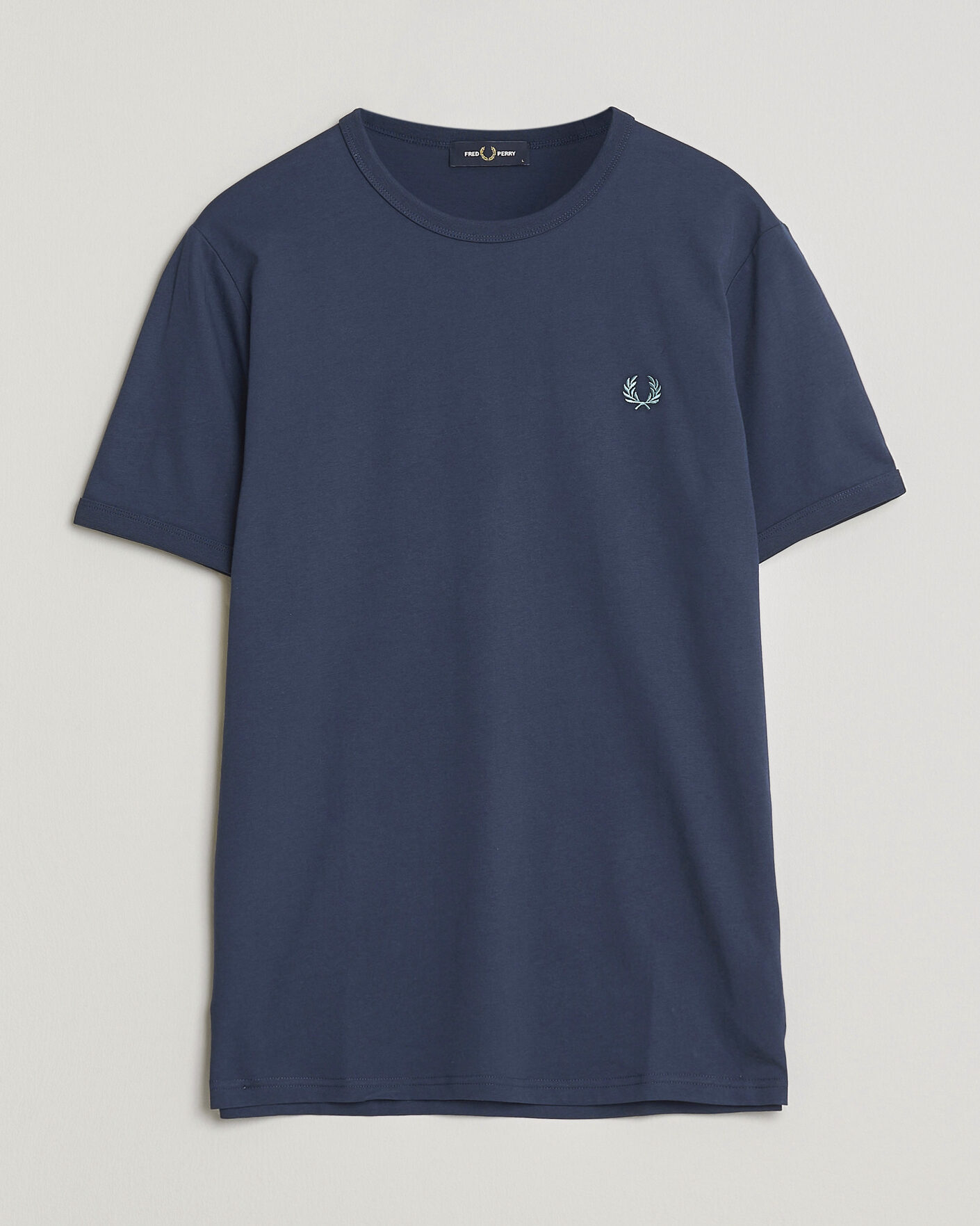 Herr | T-Shirts | Fred Perry | Ringer T-Shirt Tennis Blue