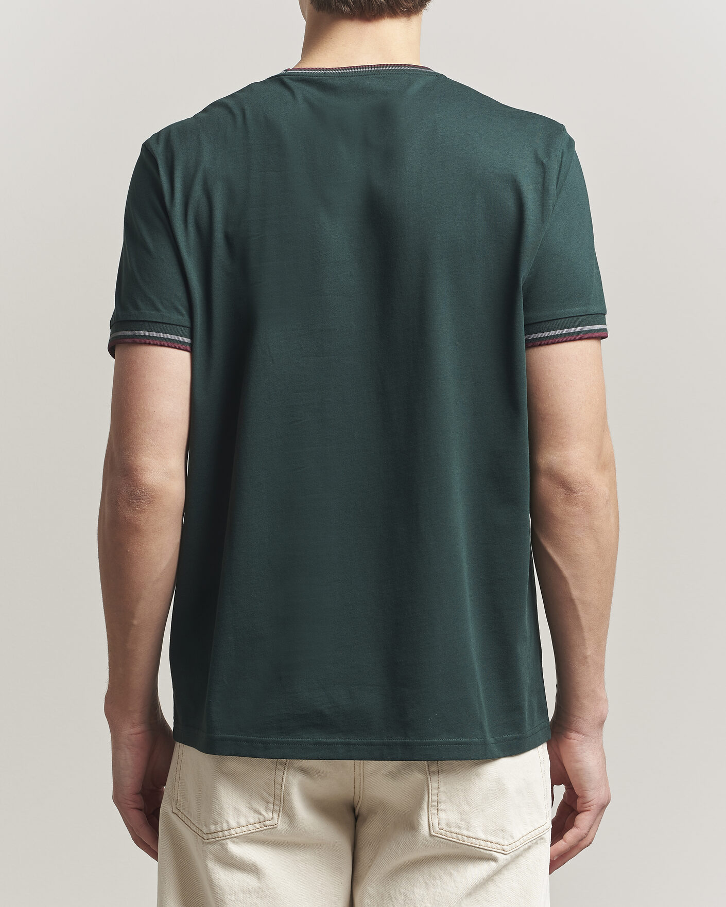 Herr | T-Shirts | Fred Perry | Twin Tipped T-Shirt Grassroots Green
