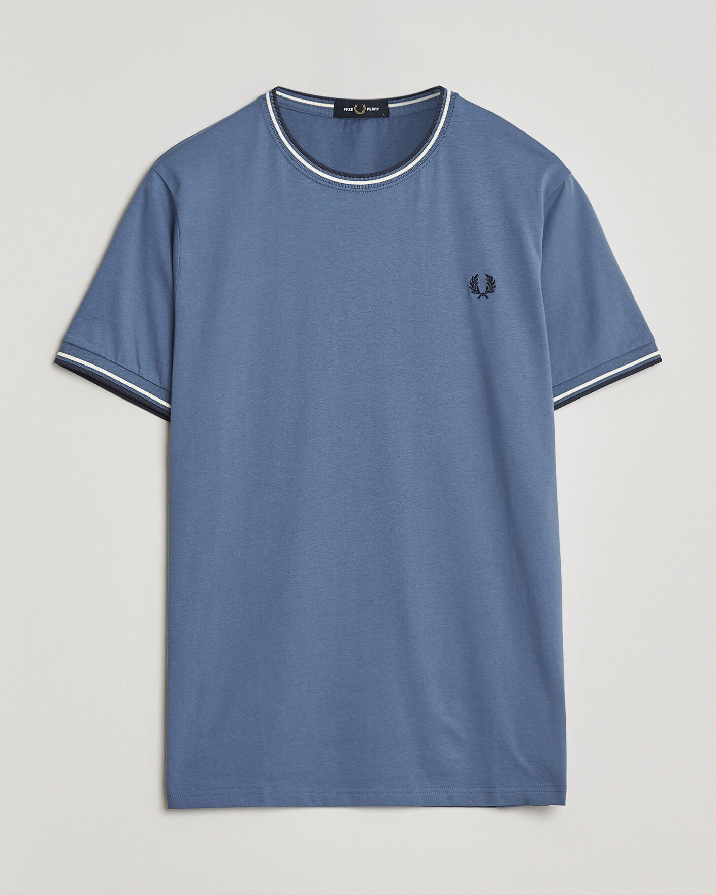 Herr | T-Shirts | Fred Perry | Twin Tipped T-Shirt Ace Blue