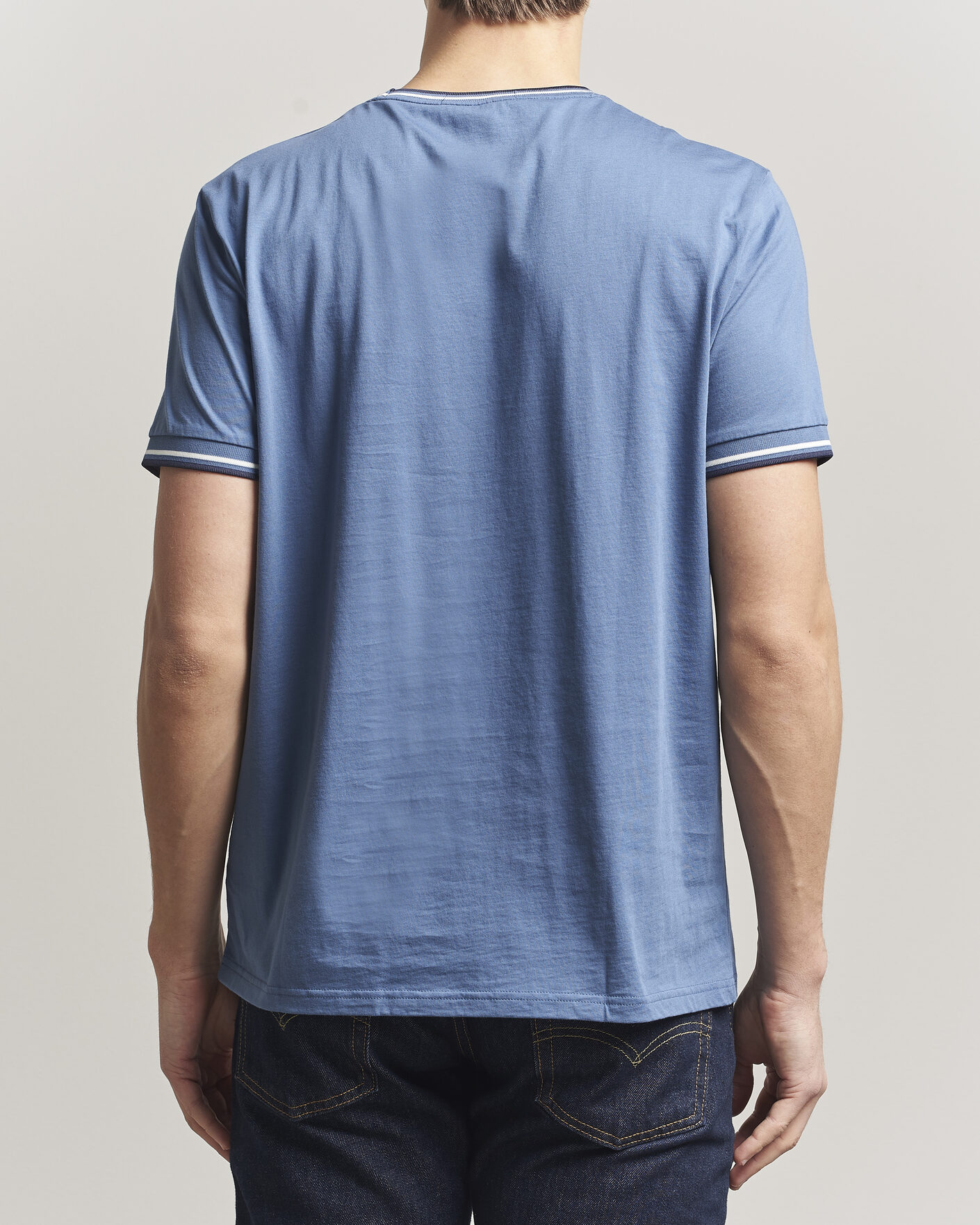 Herr | T-Shirts | Fred Perry | Twin Tipped T-Shirt Ace Blue