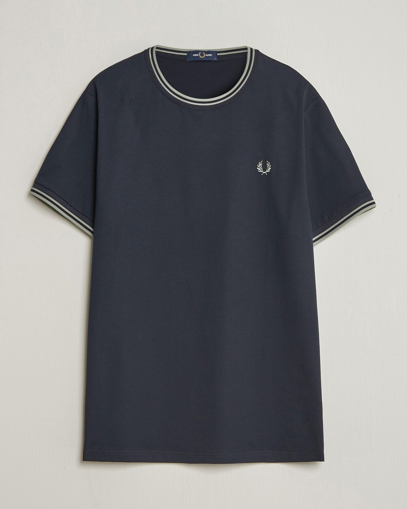 Herr | T-Shirts | Fred Perry | Twin Tipped T-Shirt Navy