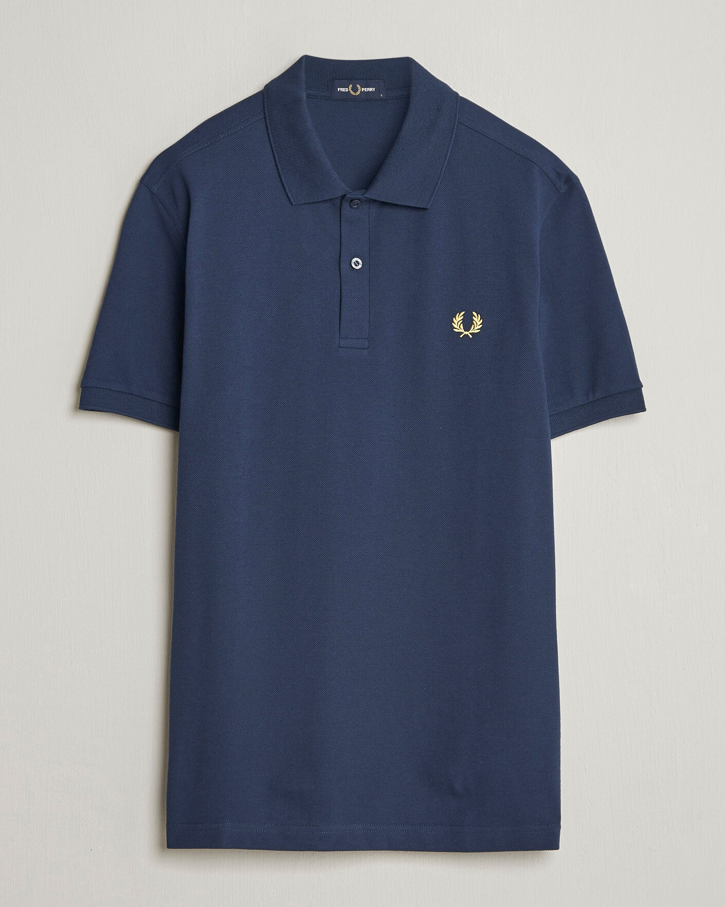 Herr | Pikéer | Fred Perry | Plain Polo Tennis Blue