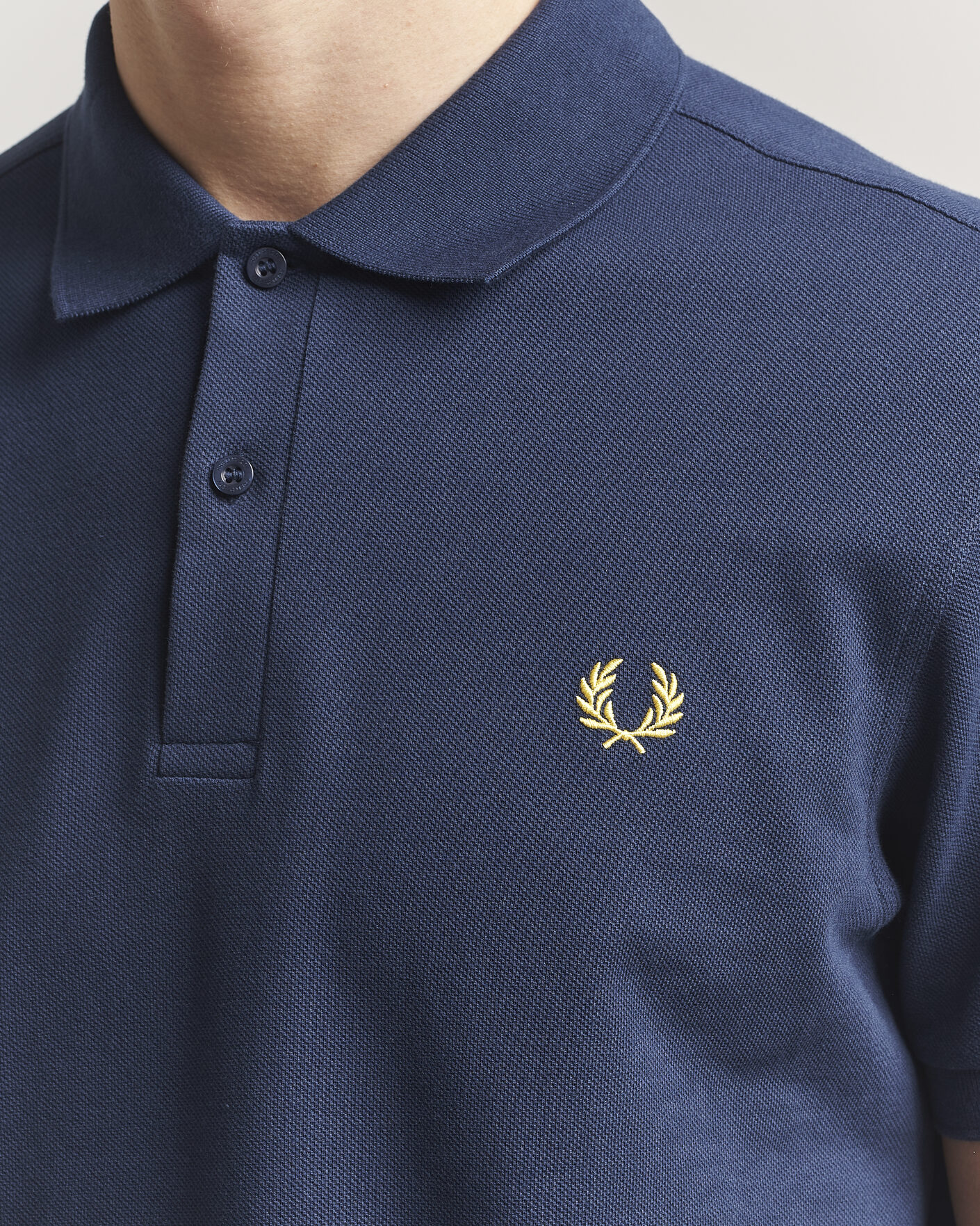 Herr | Pikéer | Fred Perry | Plain Polo Tennis Blue