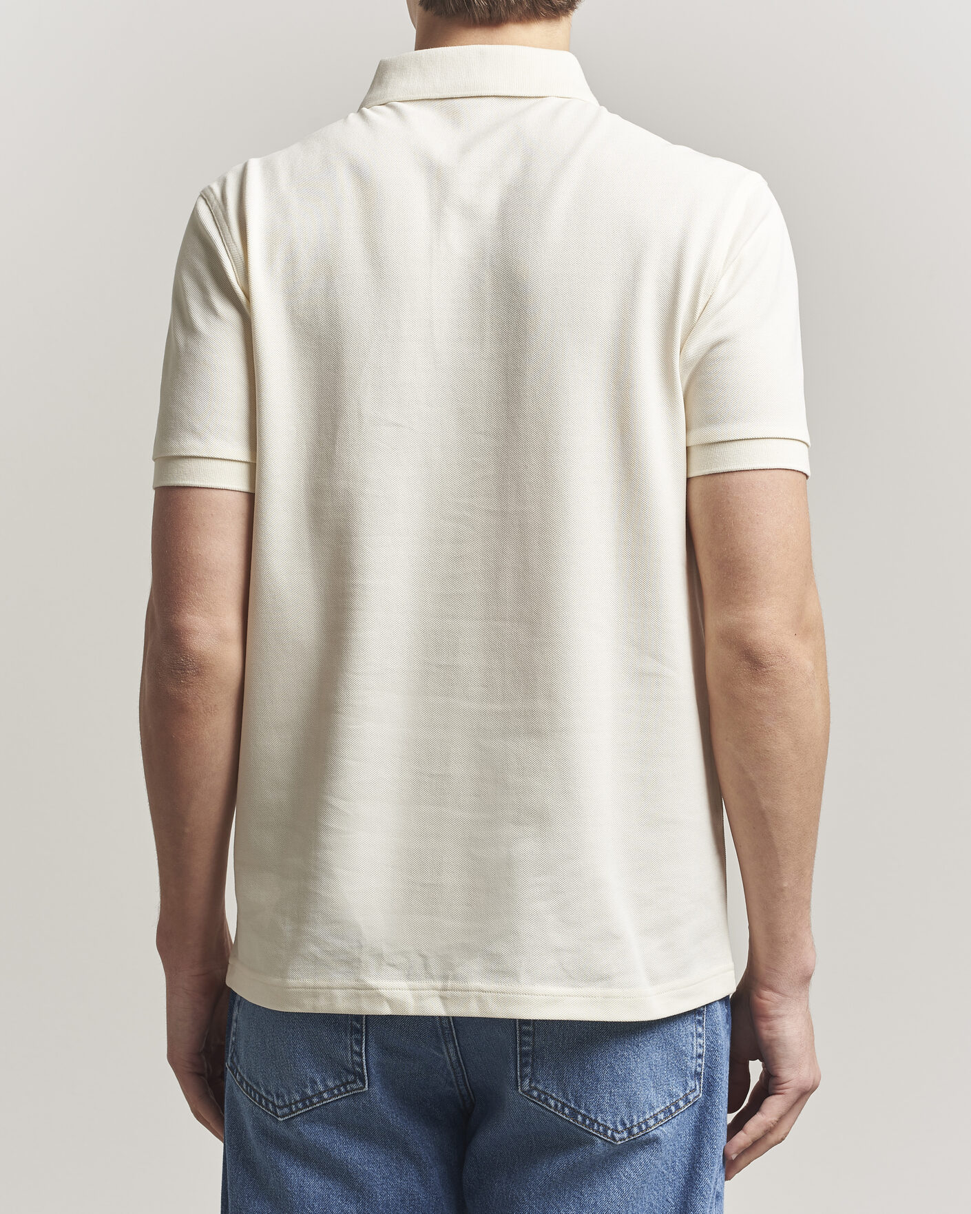 Herr | Pikéer | Fred Perry | Plain Polo Ecru