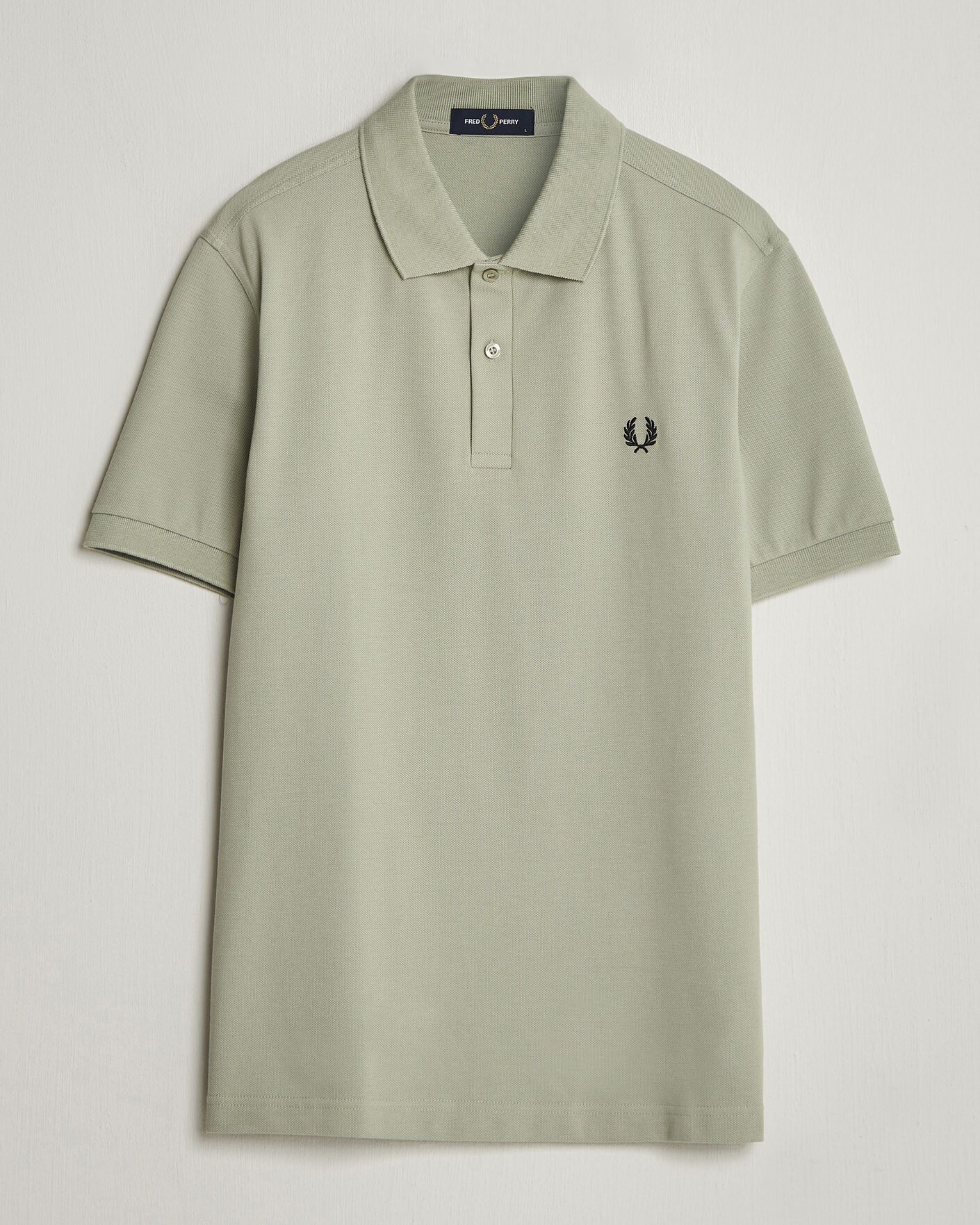Herr | Pikéer | Fred Perry | Plain Polo Seagrass Green