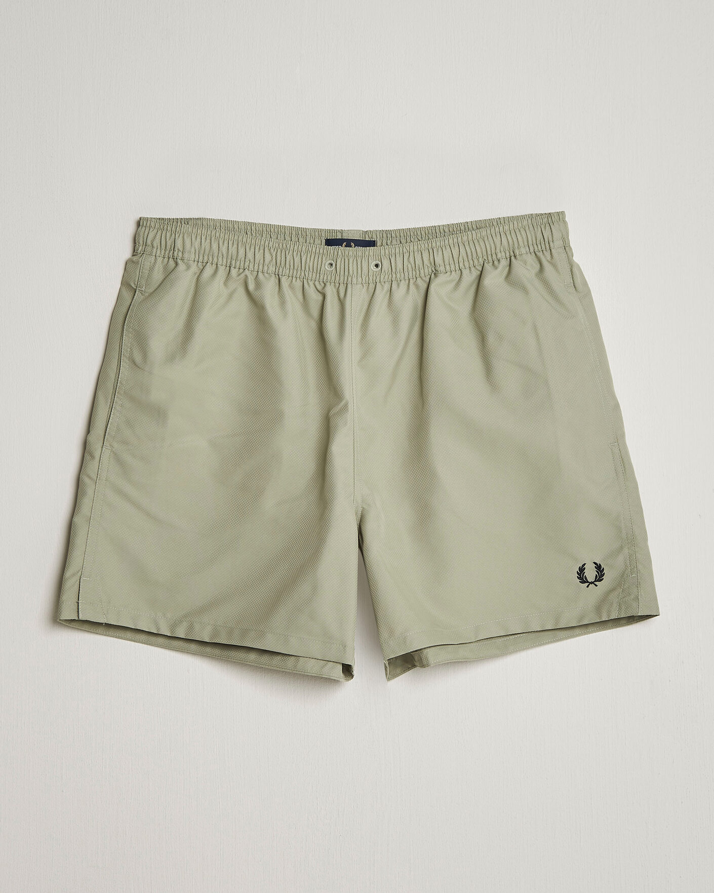 Herr | Badbyxor | Fred Perry | Classic Swimshorts Seagrass Green