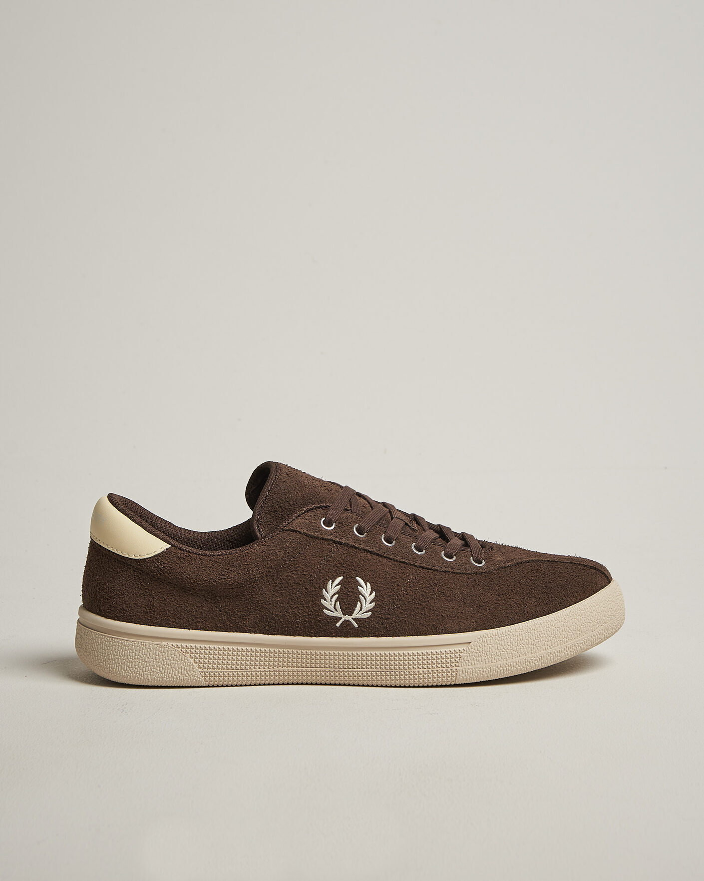 Herr | Sneakers | Fred Perry | Tennis Suede Sneaker Burnt Tobacco