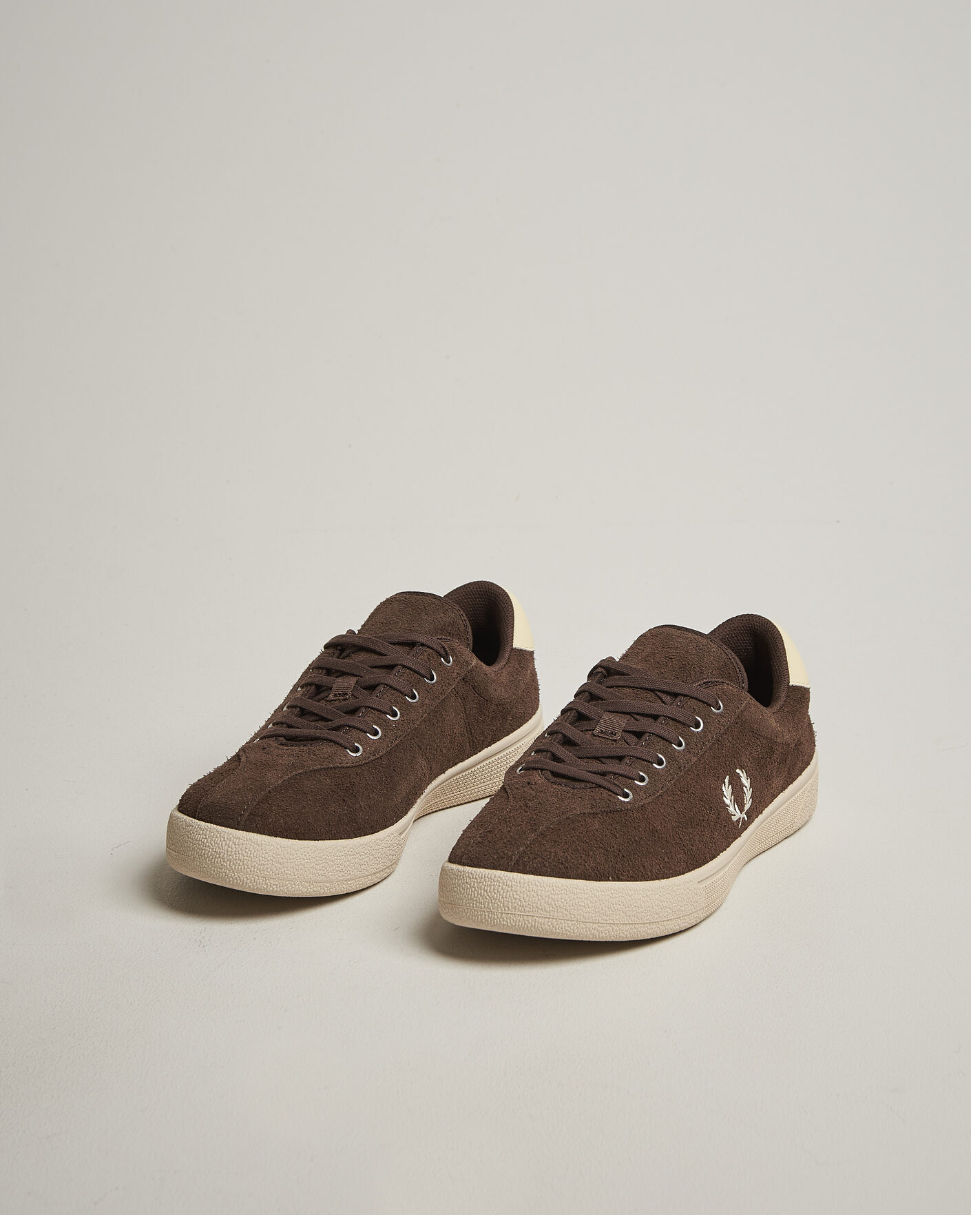 Herr | Sneakers | Fred Perry | Tennis Suede Sneaker Burnt Tobacco
