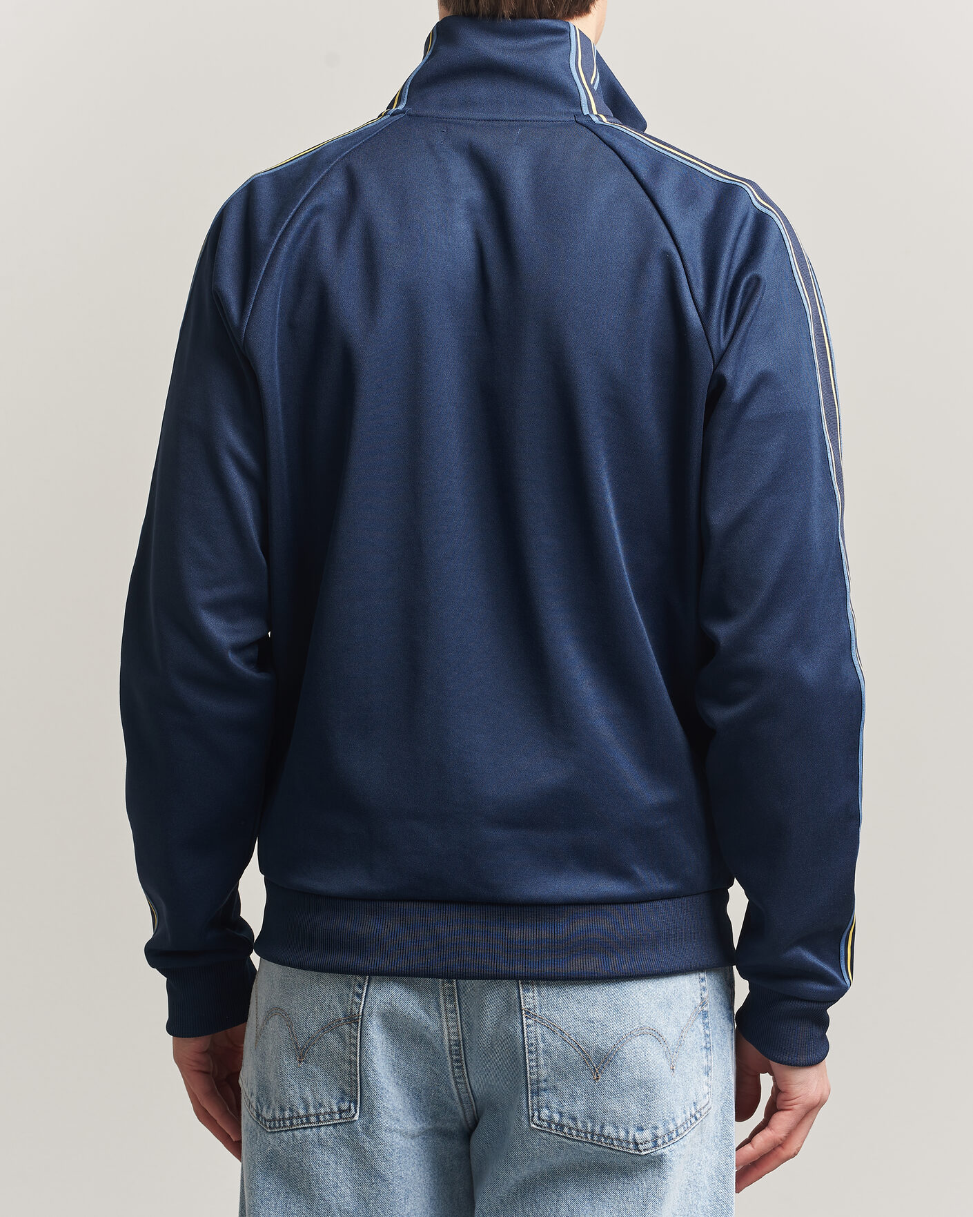 Herr | Tröjor | Fred Perry | Tramline Taped Track Jacket Tennis Blue