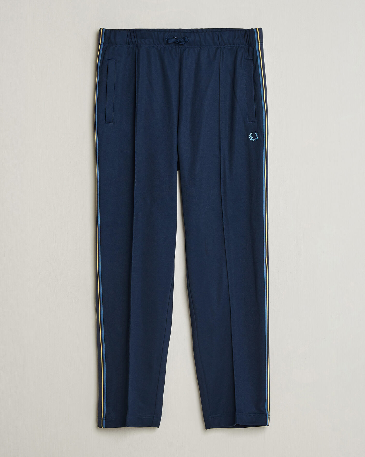 Herr | Byxor | Fred Perry | Tramline Taped Track Pants Tennis Blue
