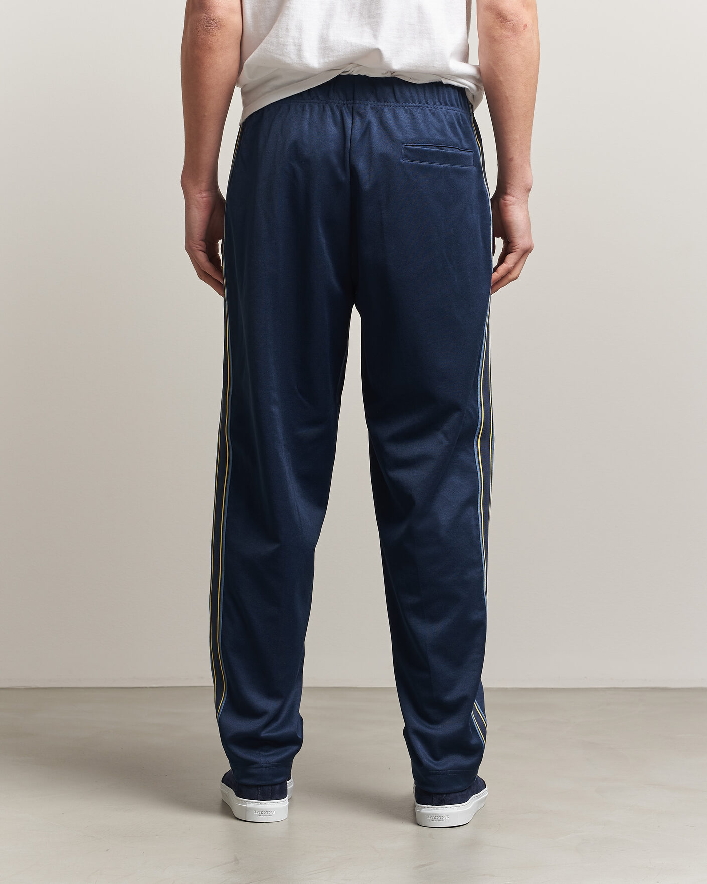 Herr | Byxor | Fred Perry | Tramline Taped Track Pants Tennis Blue