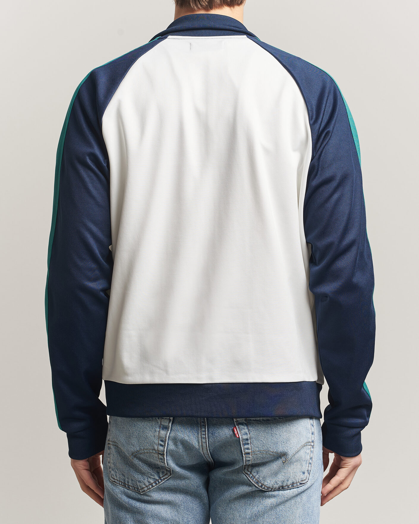 Herr | Tröjor | Fred Perry | Contrast Sleeve Track Jacket Snow White