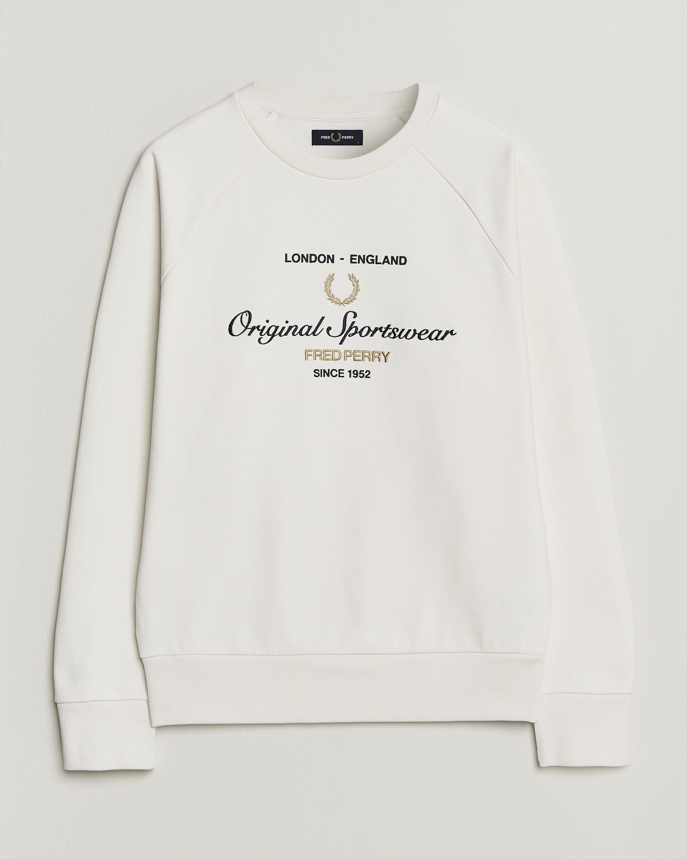 Herr | Tröjor | Fred Perry | Original Sportswear Sweatshirt Snow White