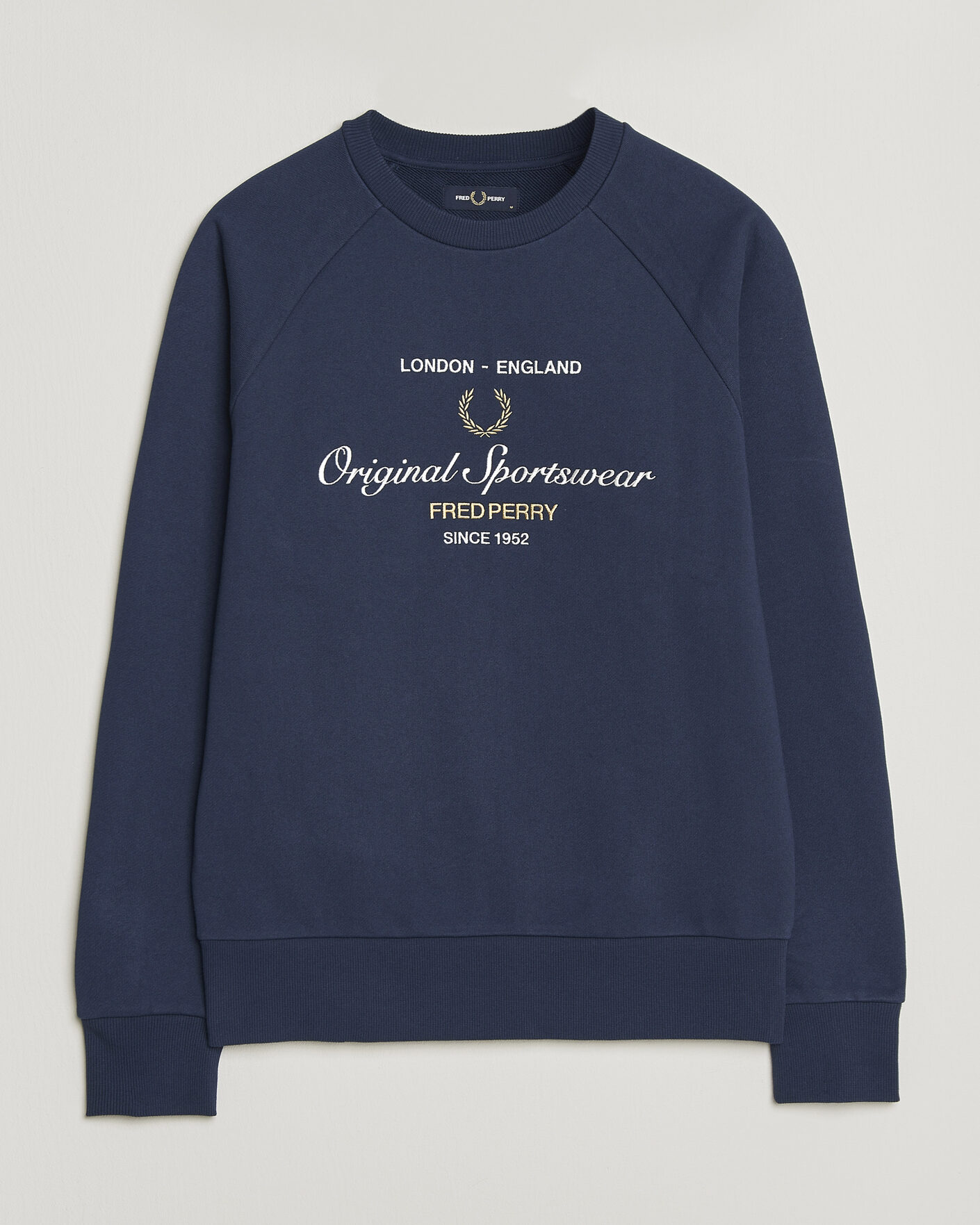 Herr | Tröjor | Fred Perry | Original Sportswear Sweatshirt Tennis Blue