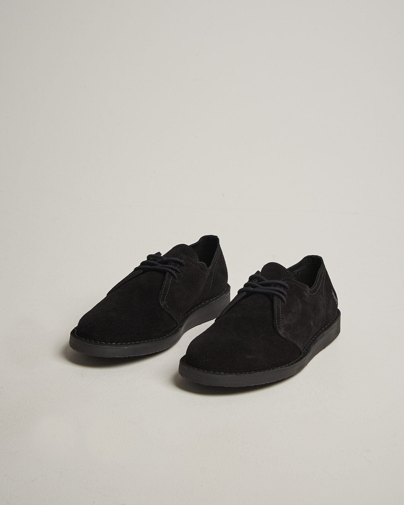 Herr | Derbys | Fred Perry | Linden Suede Derby Black