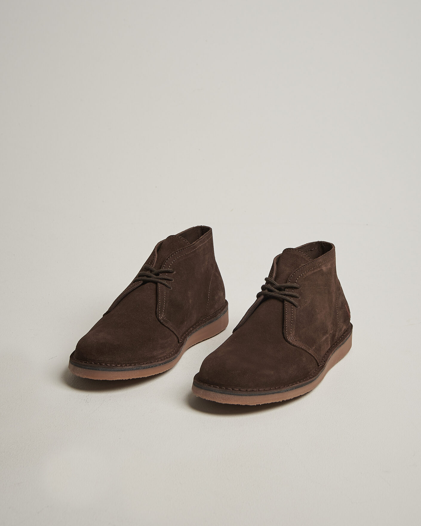 Herr | Kängor | Fred Perry | Hawley Suede Chukka Boot Burnt Tobacco