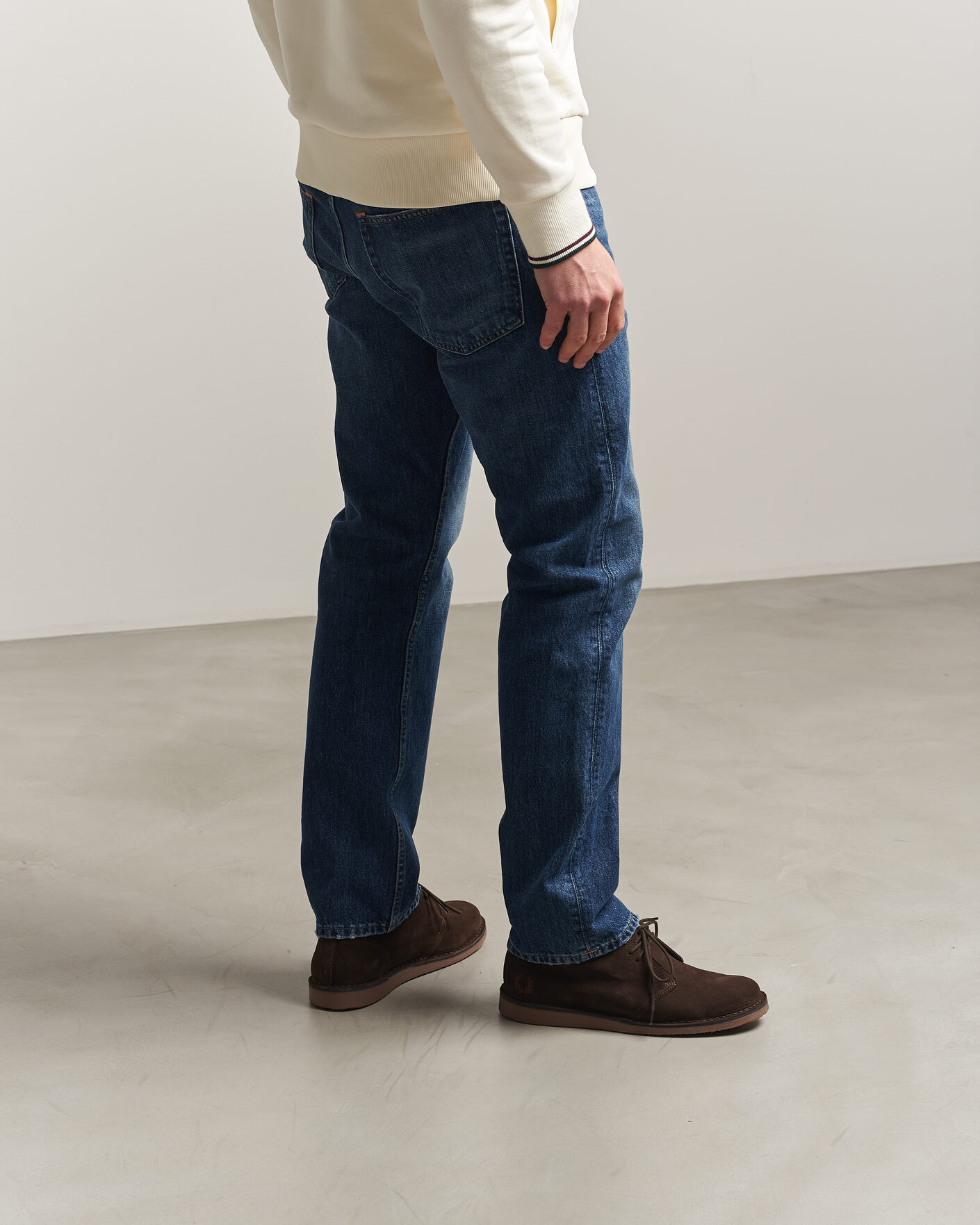 Herr | Kängor | Fred Perry | Hawley Suede Chukka Boot Burnt Tobacco