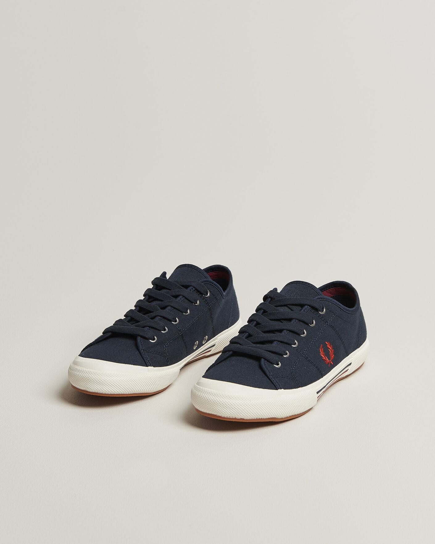 Herr | Sneakers | Fred Perry | B708 Vintage Tennis Sneaker Navy