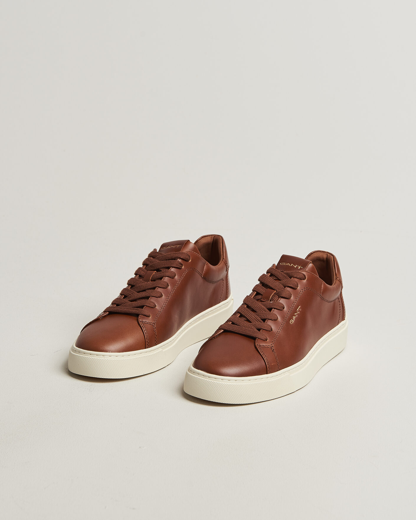 Herr | Sneakers | GANT | Mc Julien Leather Sneaker Dark Tan