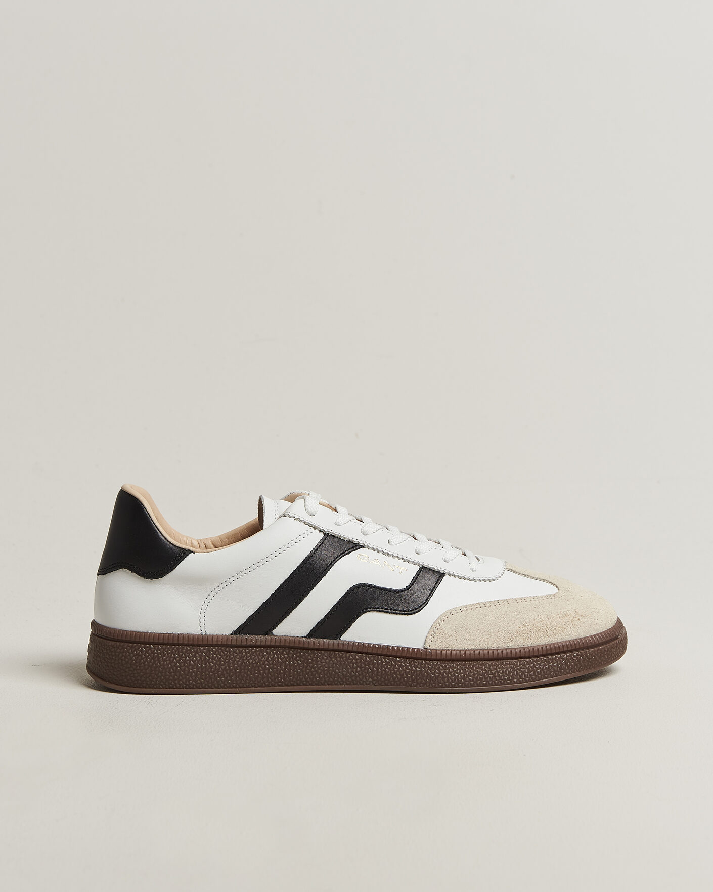 Herr | Sneakers | Gant | Cuzmo Leather/Suede Sneaker White/Black