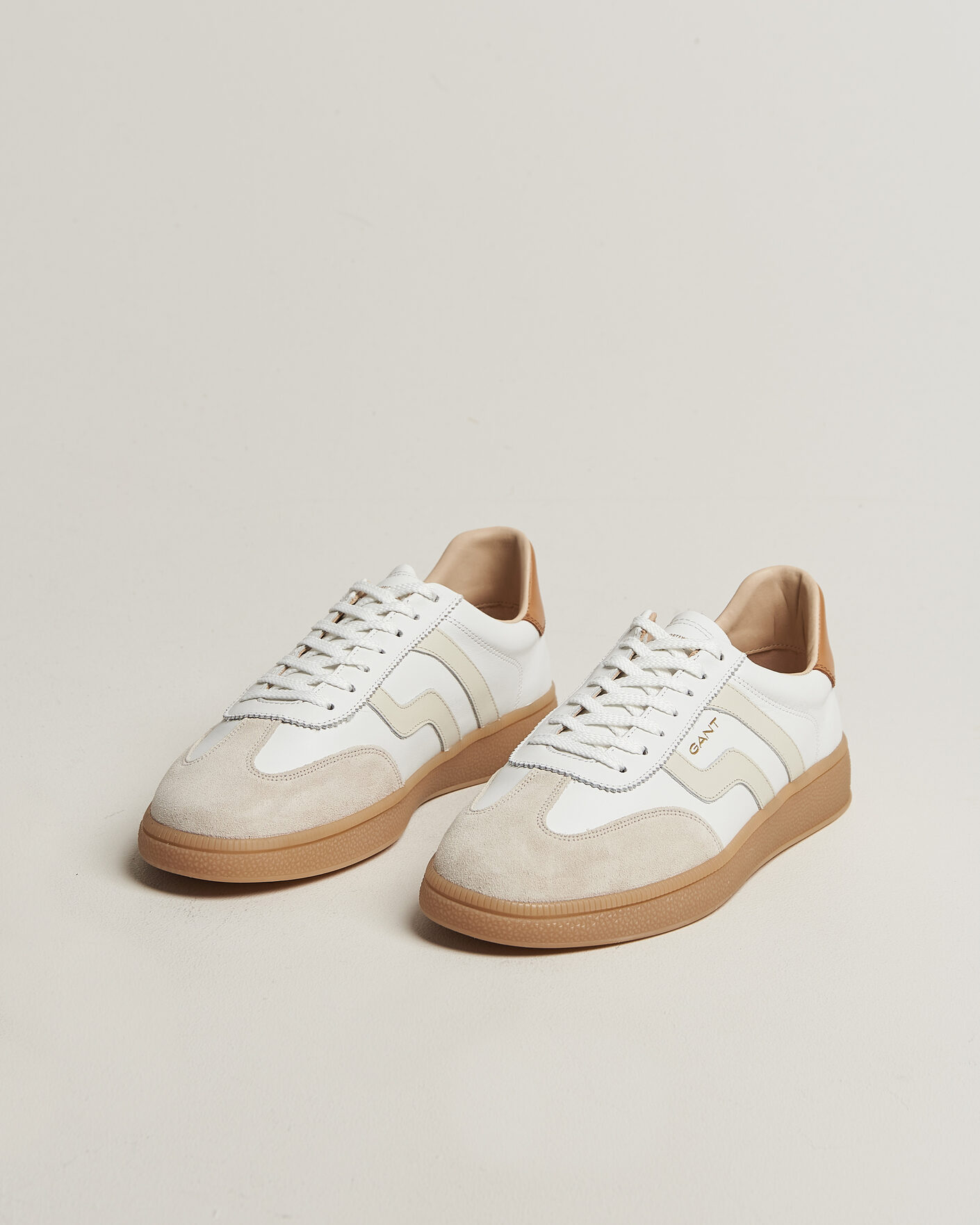 Herr | Sneakers | Gant | Cuzmo Leather/Suede Sneaker White