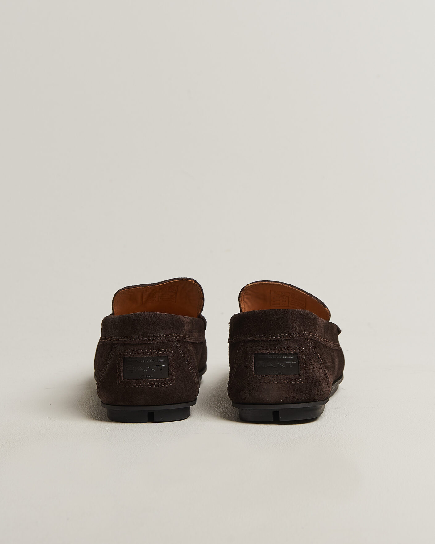 Herr | Bilskor | Gant | Wilmon Suede Car Shoe Dark Brown