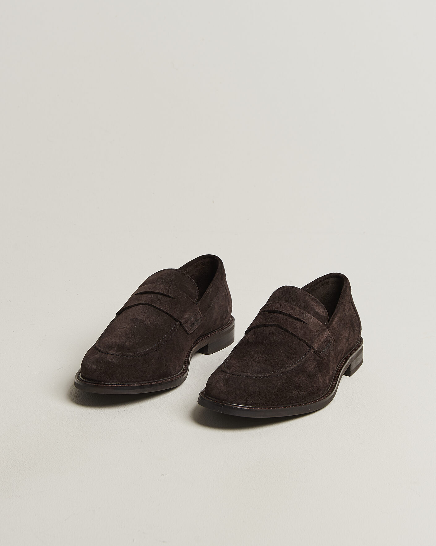 Herr | Loafers | Gant | Lozham Suede Loafer Dark Brown