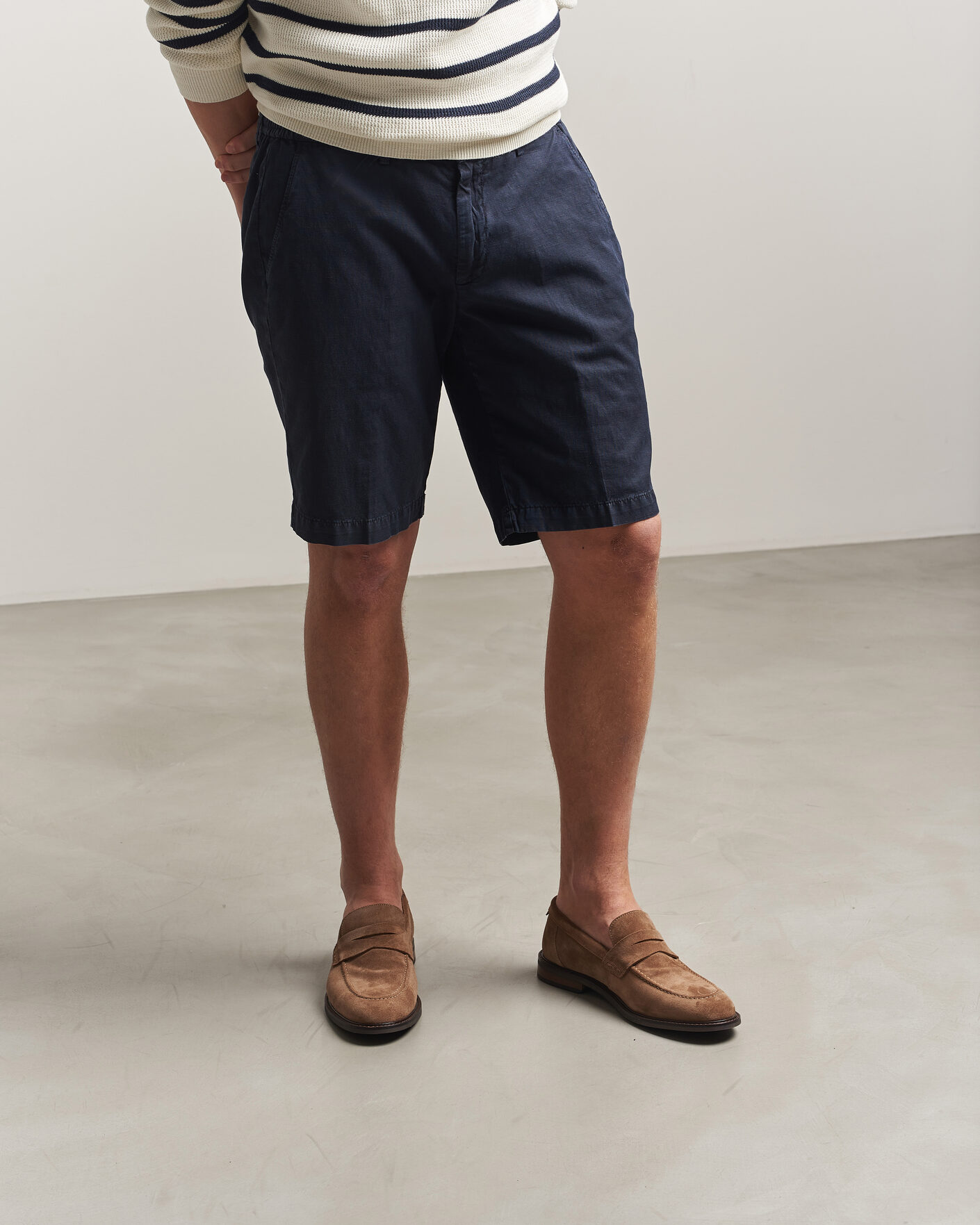 Herr | Loafers | GANT | Lozham Suede Loafer Warm Khaki