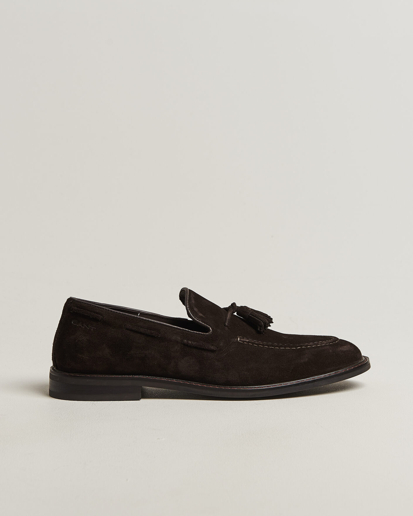 Herr | Loafers | Gant | Lozham Suede Tassle Loafer Dark Brown