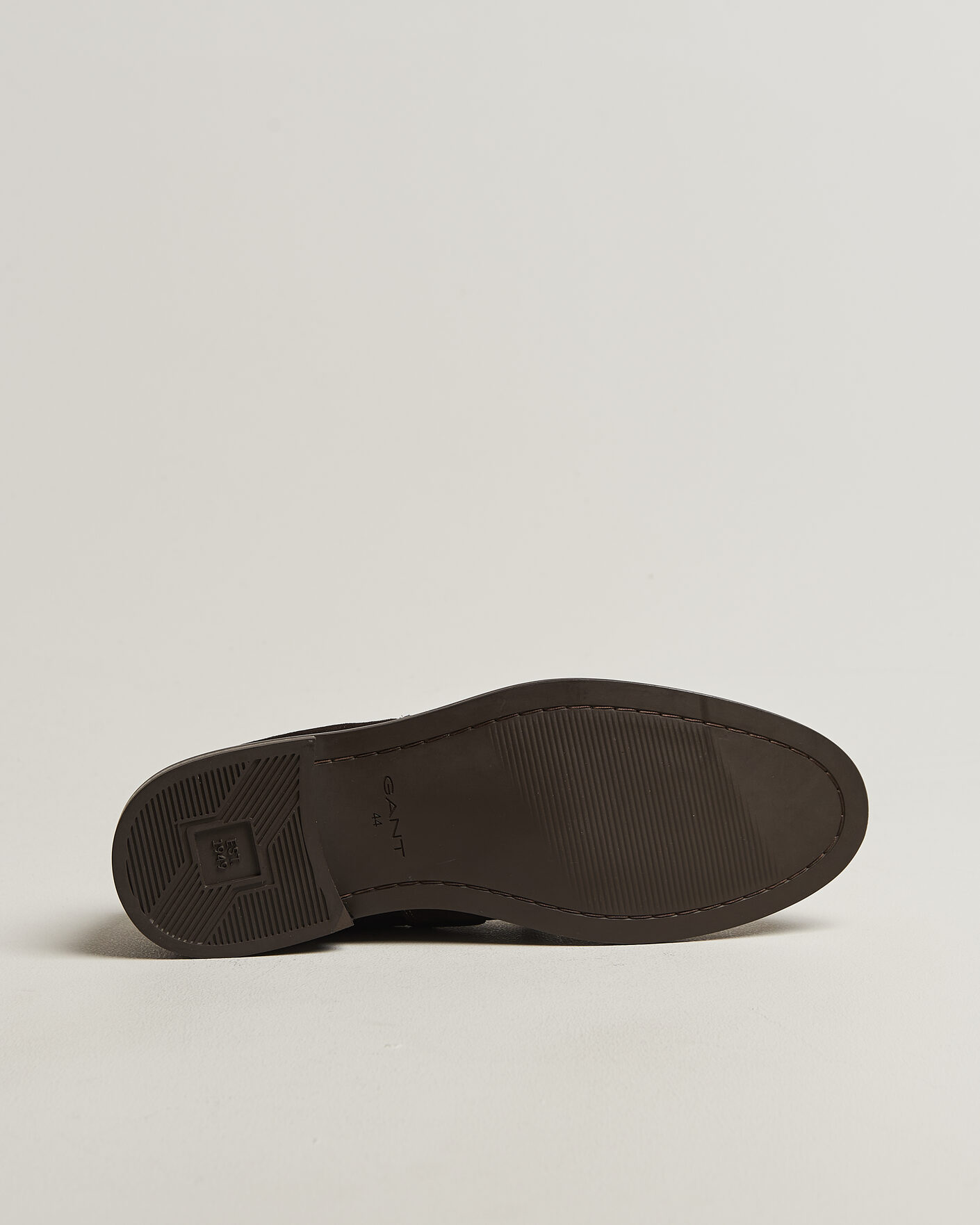 Herr | Loafers | GANT | Lozham Suede Tassle Loafer Dark Brown