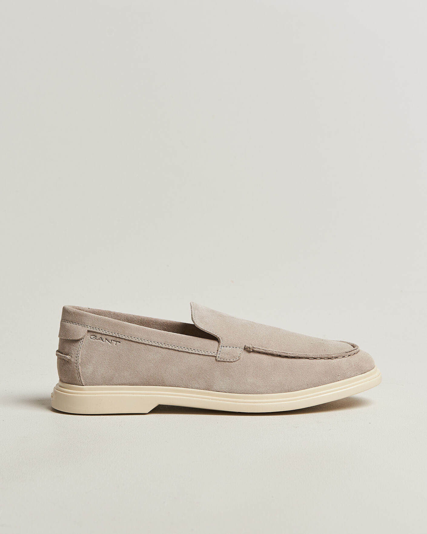 Herr | Loafers | GANT | Boery Suede Loafer Taupe