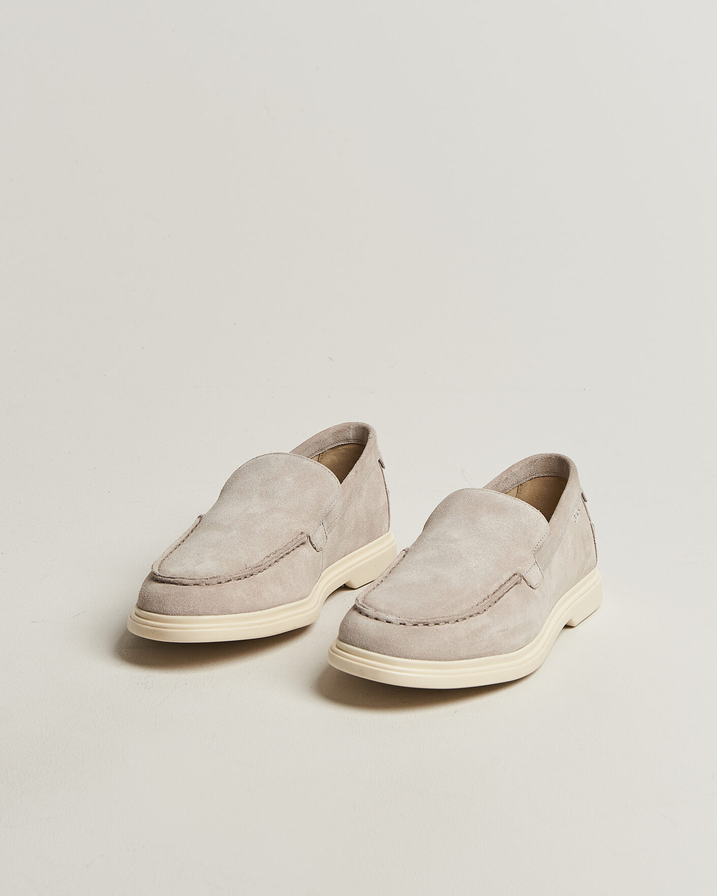 Herr | Loafers | Gant | Boery Suede Loafer Taupe