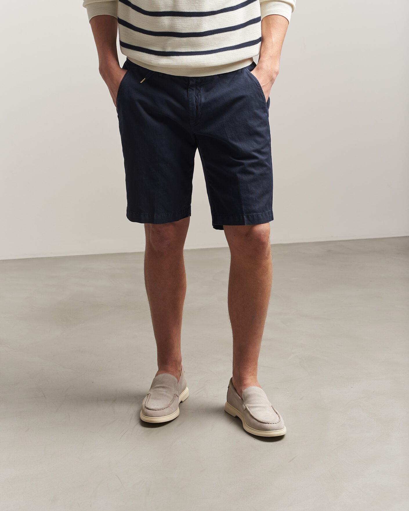 Herr | Loafers | Gant | Boery Suede Loafer Taupe