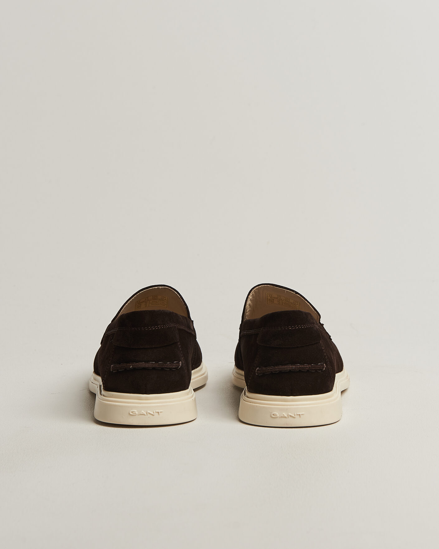 Herr | Loafers | GANT | Boery Suede Loafer Dark Brown