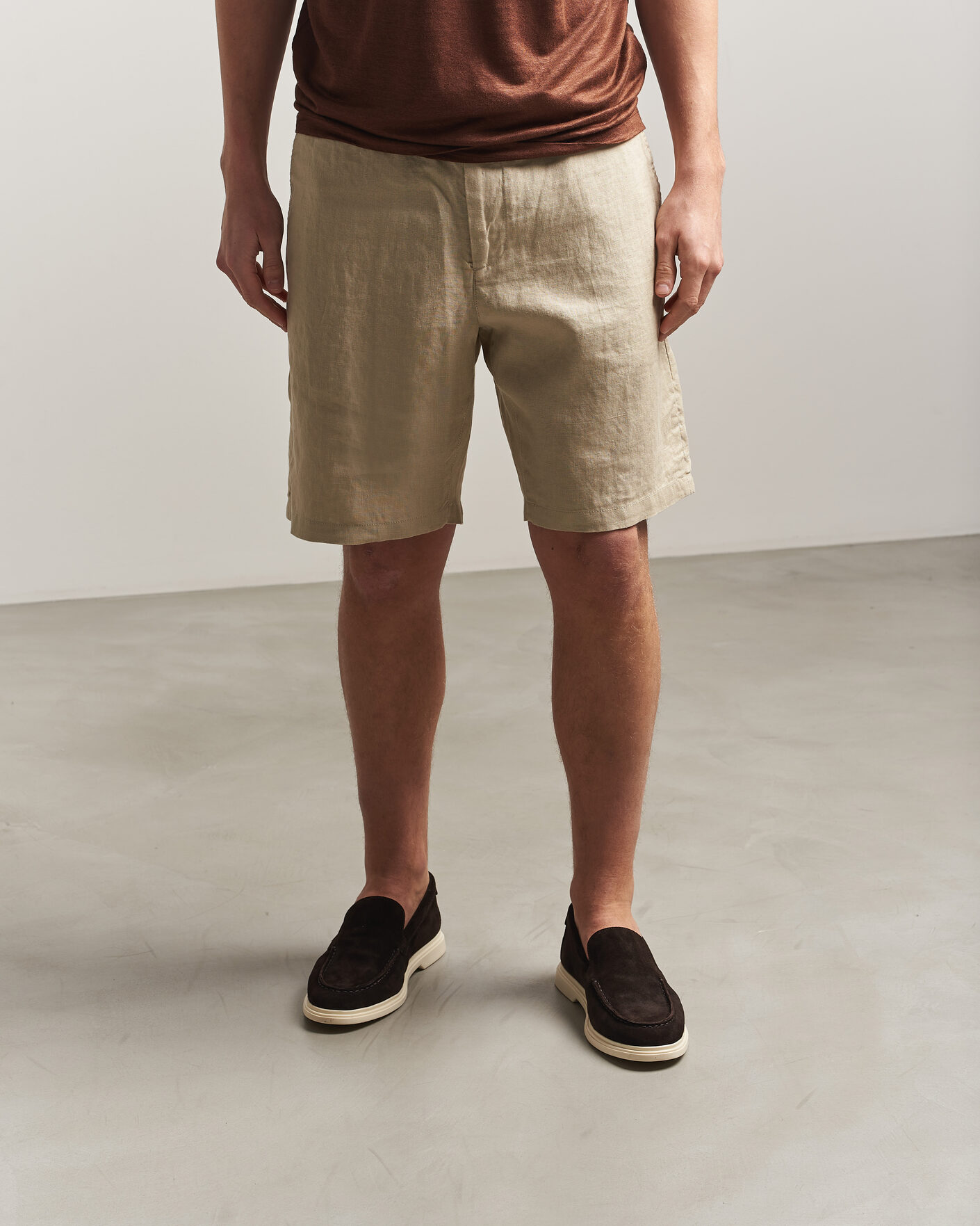 Herr | Loafers | Gant | Boery Suede Loafer Dark Brown