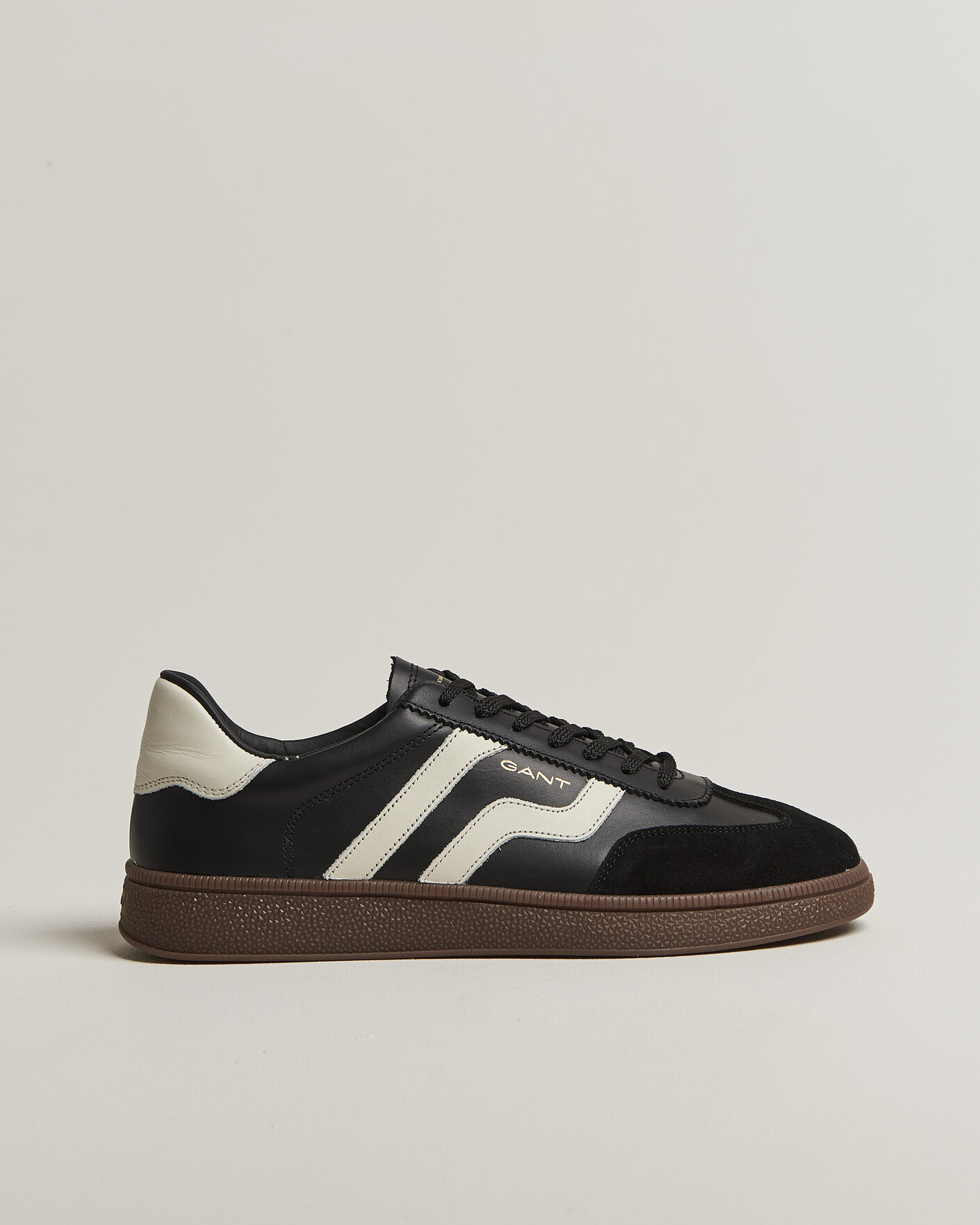 Herr | Sneakers | Gant | Cuzmo Leather/Suede Sneaker Black/White