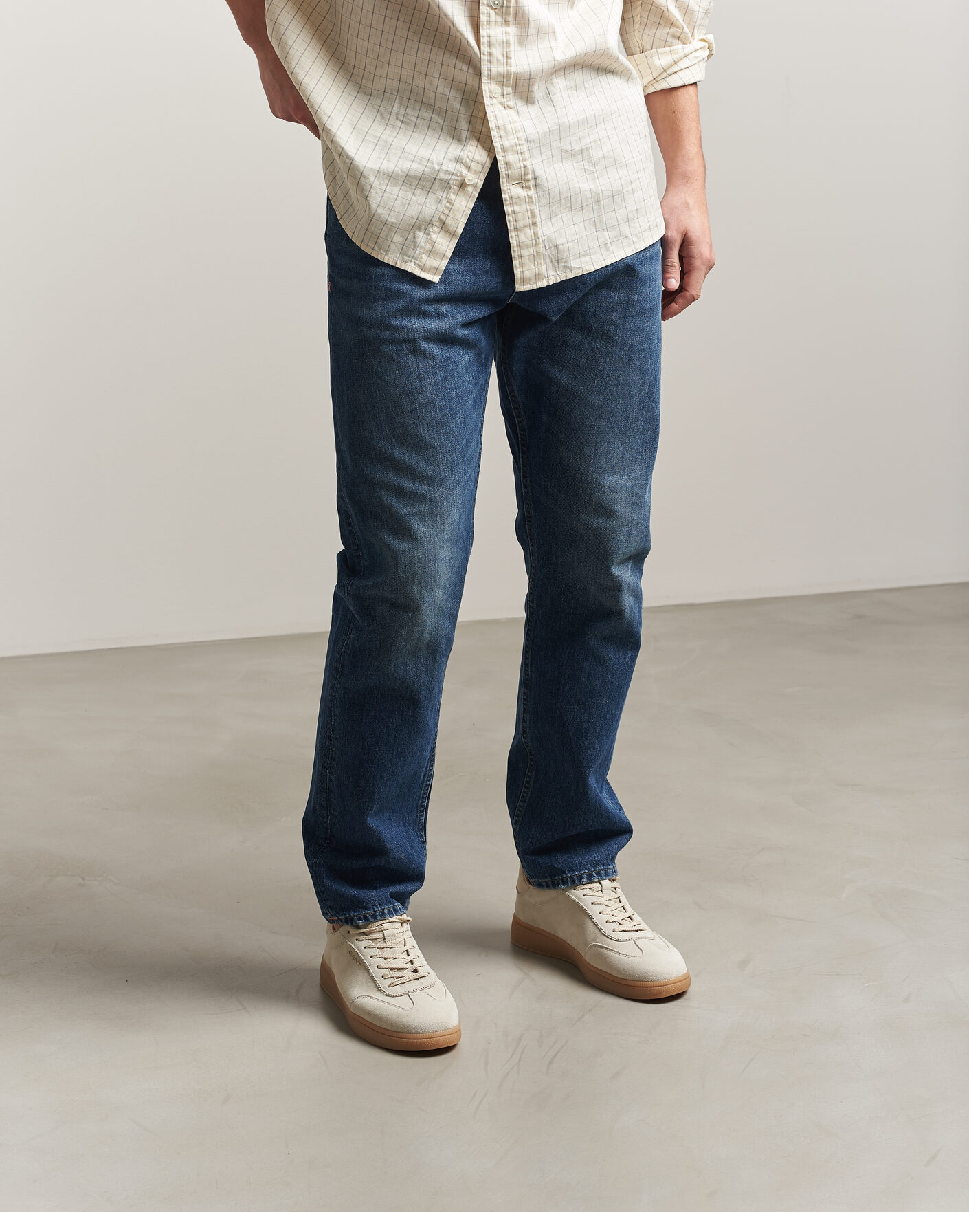Herr | Sneakers | Gant | Cuzmo Suede Sneaker Sand