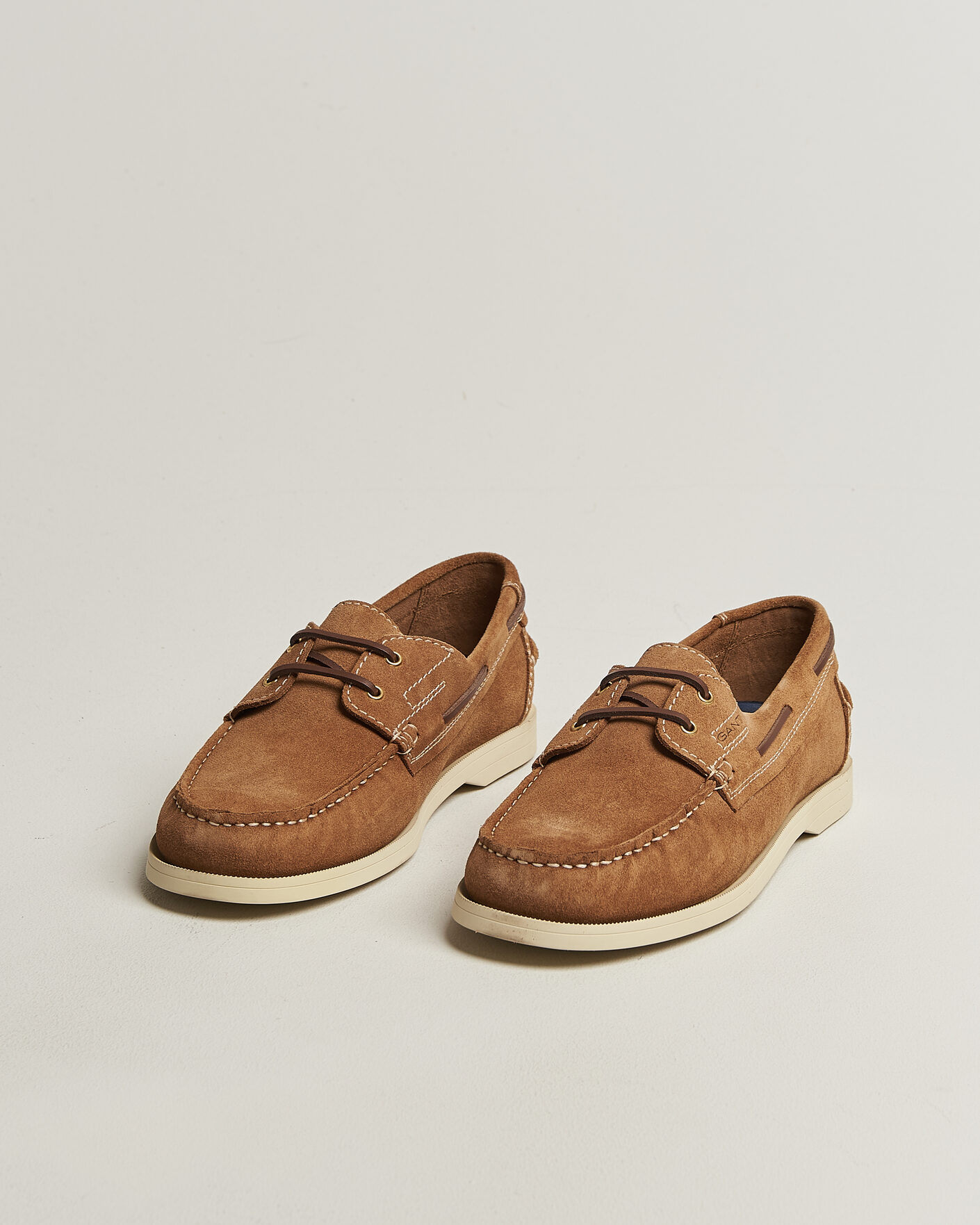 Herr | Seglarskor | Gant | Yardport Suede Boat Shoe Warm Sand