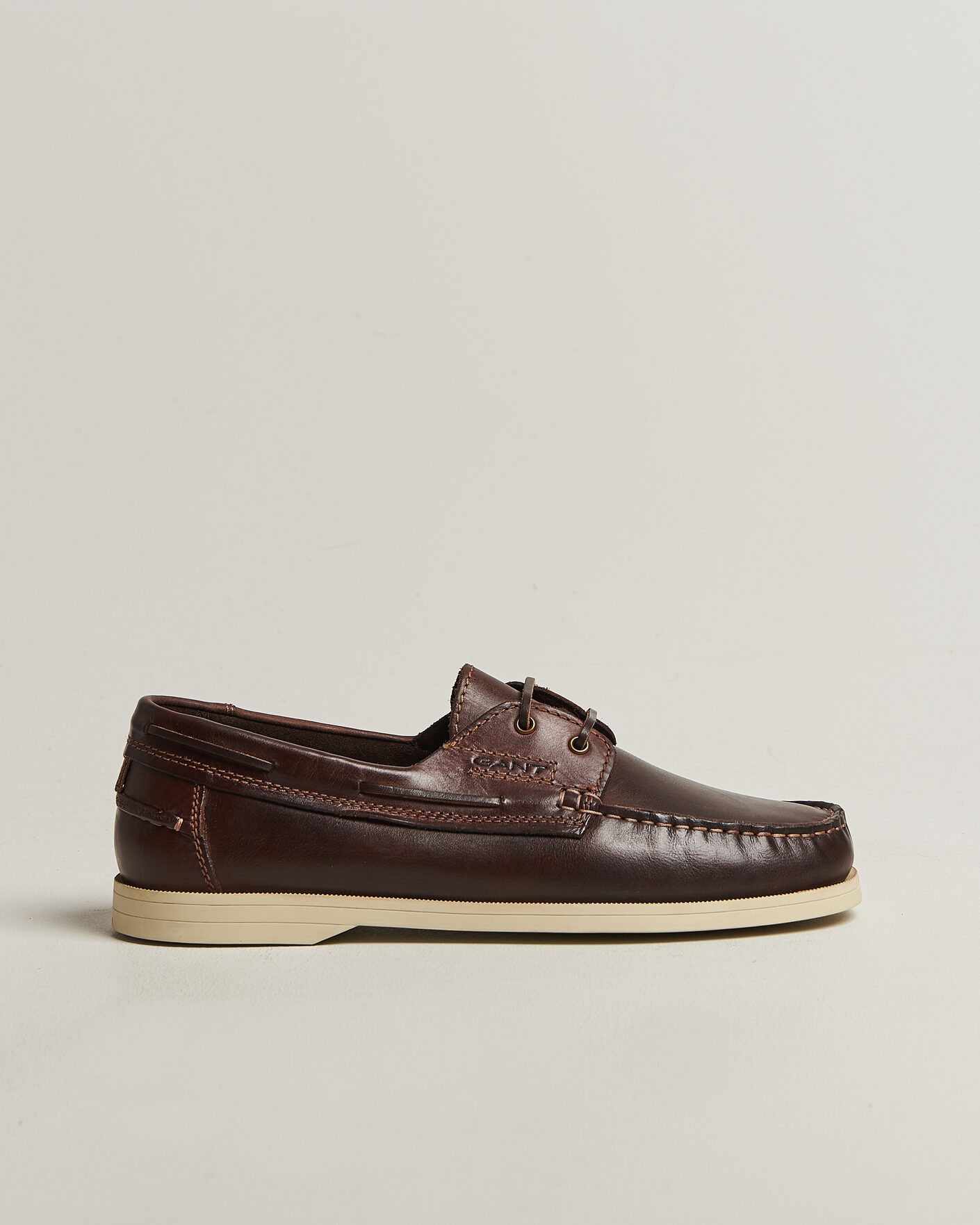 Herr | Seglarskor | Gant | Yardport Leather Boat Shoe Brown