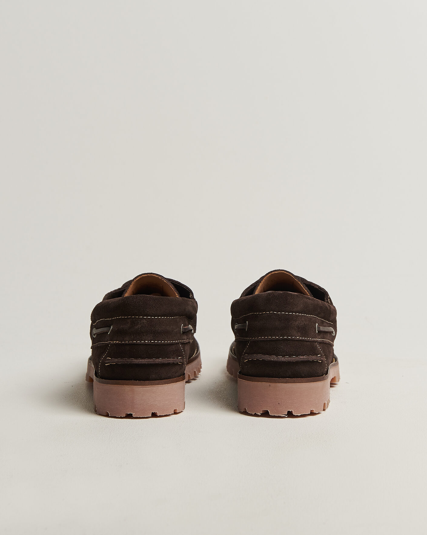 Herr | Seglarskor | GANT | Tratton Suede Boat Shoe Dark Brown