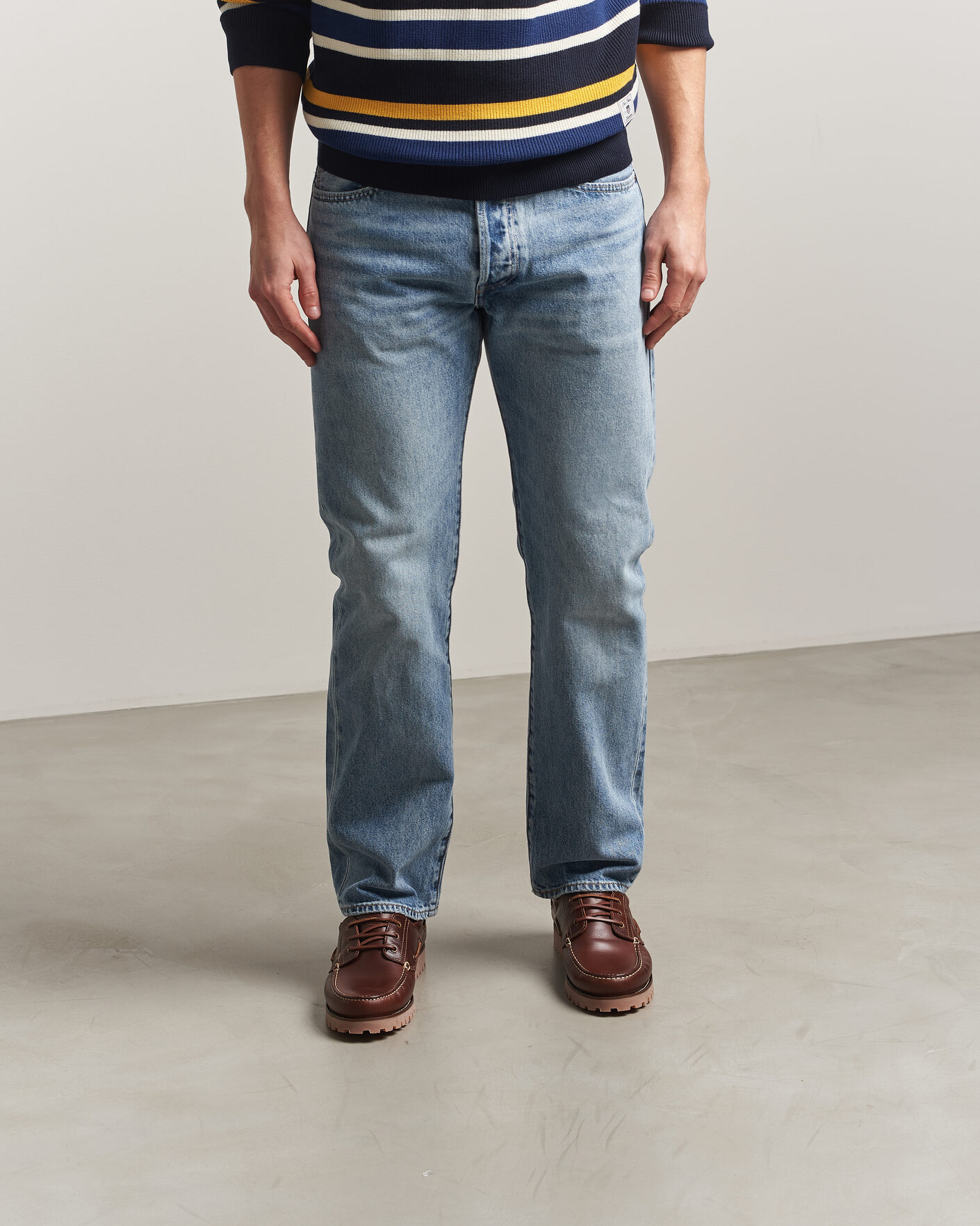 Herr | Seglarskor | Gant | Tratton Leather Boat Shoe Brown