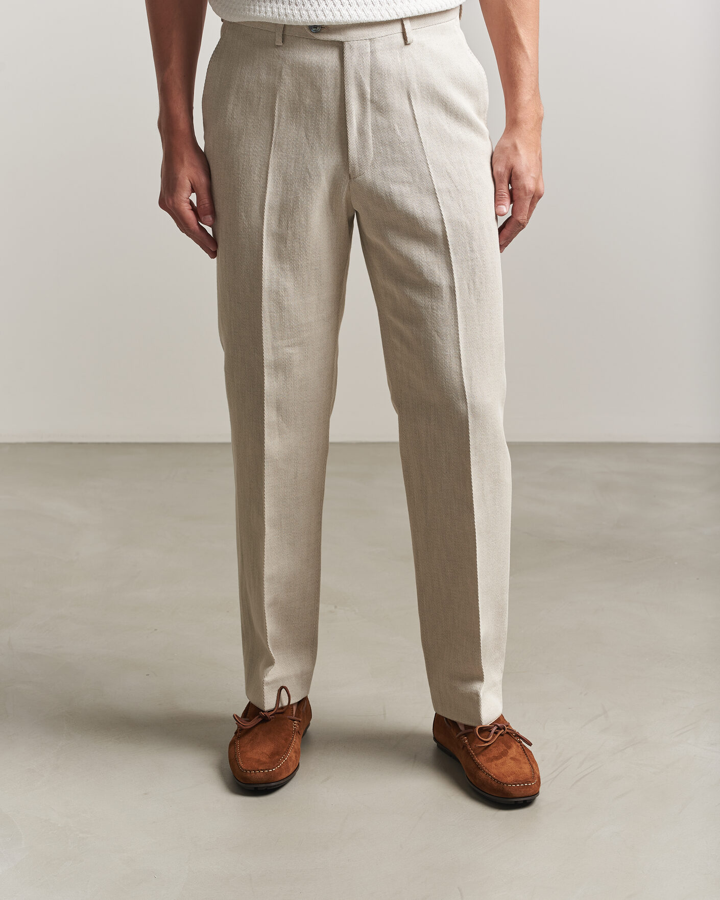 Herr | Bilskor | Gant | Wilmon Laced Suede Car Shoe Cognac