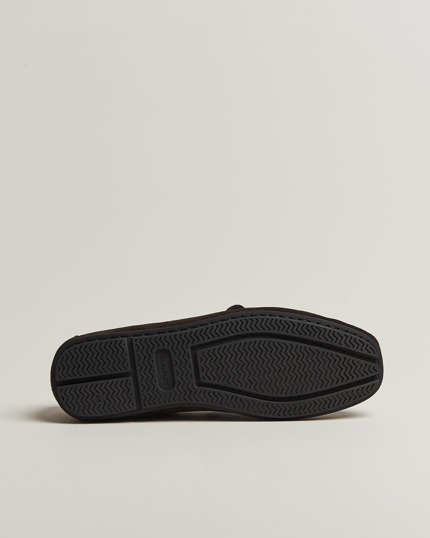 Herr | Bilskor | Gant | Wilmon Laced Suede Car Shoe Dark Brown
