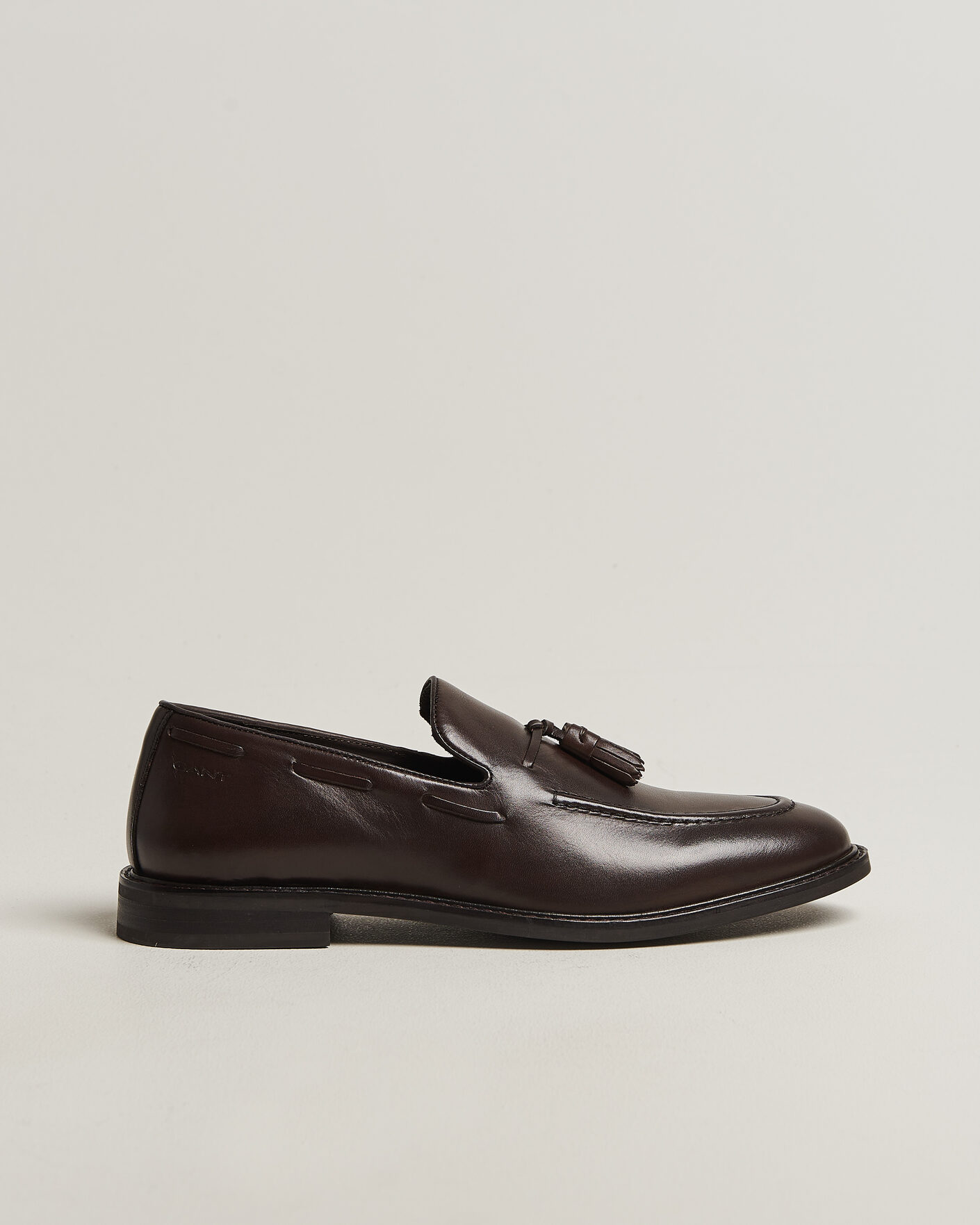 Herr | Loafers | Gant | Lozham Leather Tassle Loafer Dark Brown